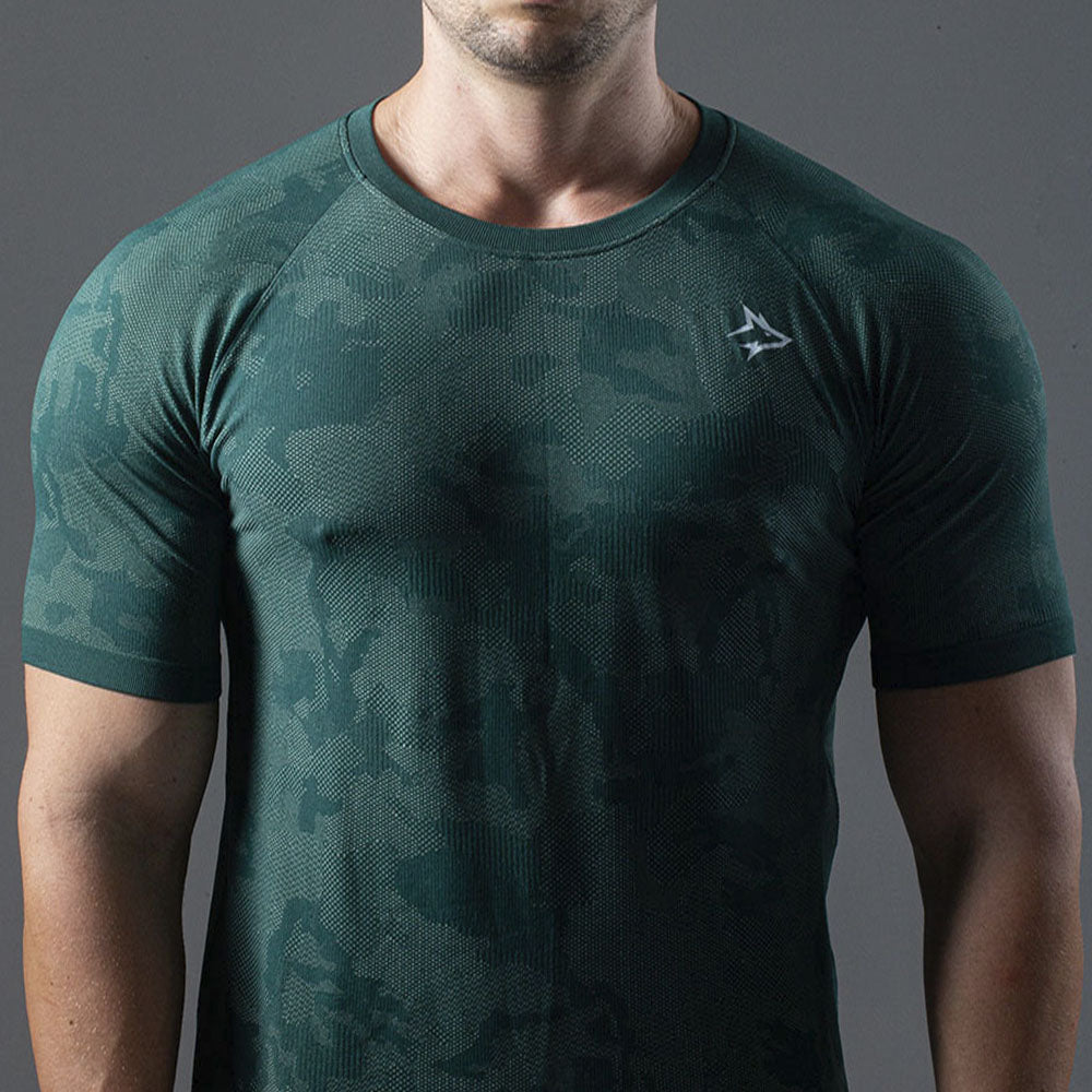 Camiseta Apex Dry New Lupus Verde - Sem Costura