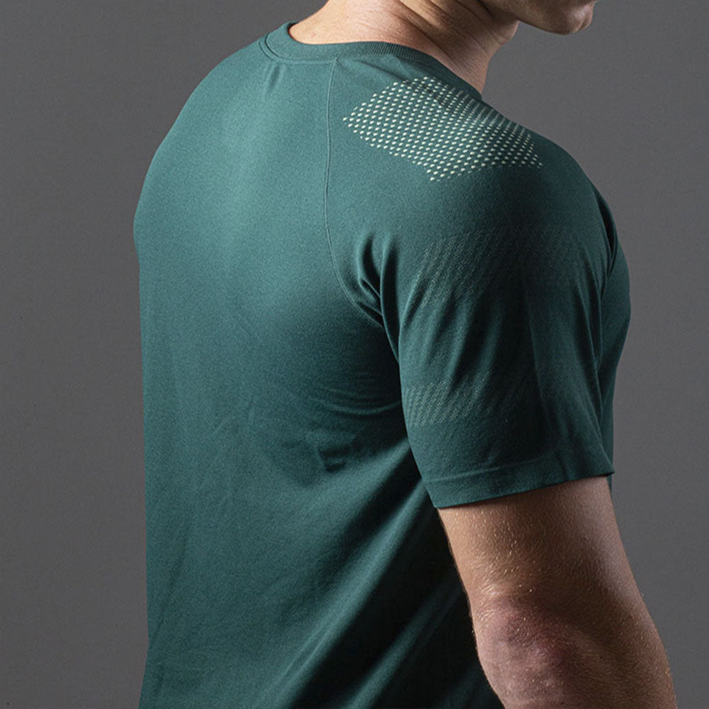 Camiseta Apex Dry Line Lupus Verde - Sem Costura