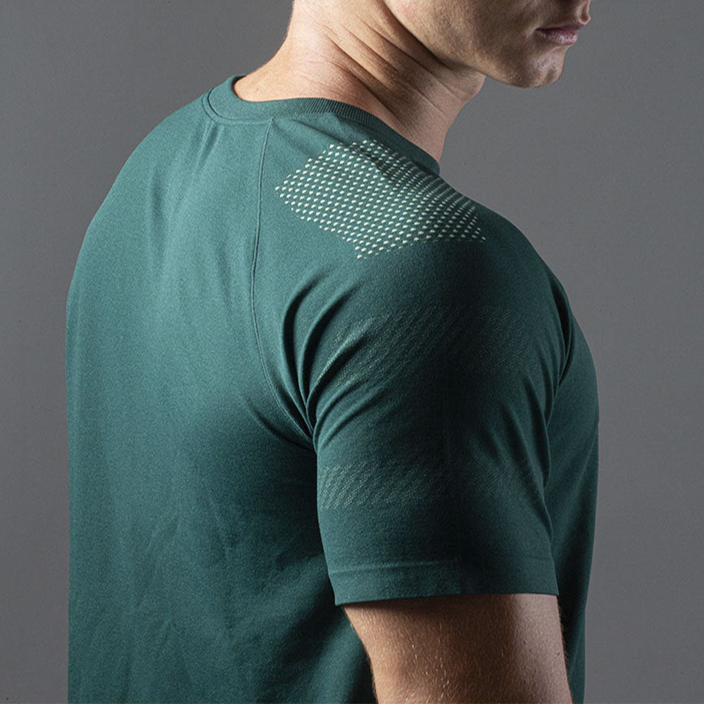 Camiseta Apex Dry Line Lupus Verde - Sem Costura