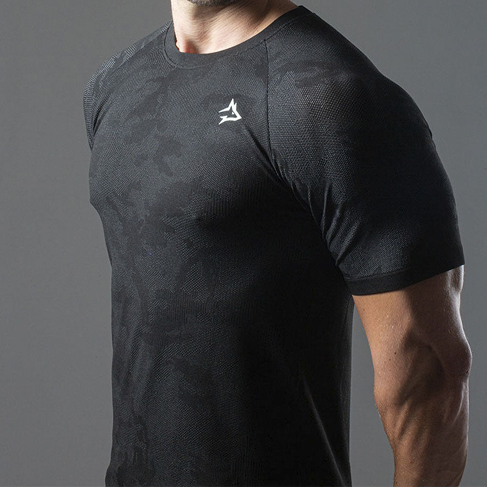 Camiseta Apex Dry New Lupus Preto - Sem Costura