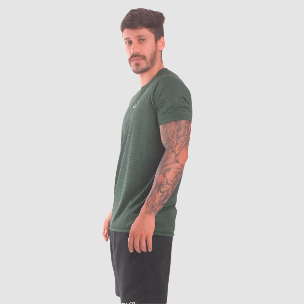 Tshirt Dry Performance Verde Alpha Co