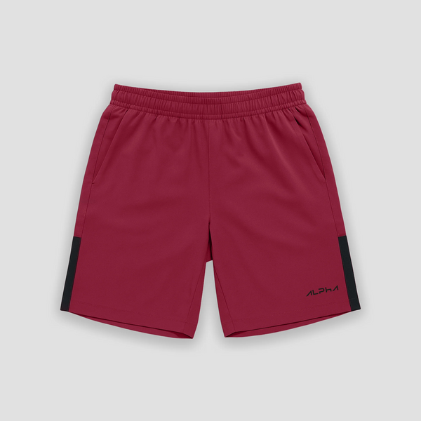 Bermuda Dry Fit Square Fluid Bordo
