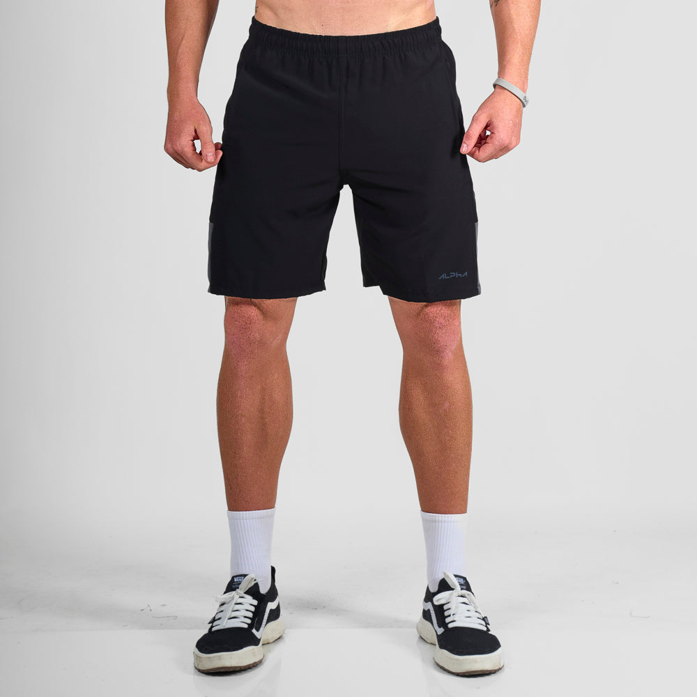 Bermuda Dry Fit Square Fluid Preto