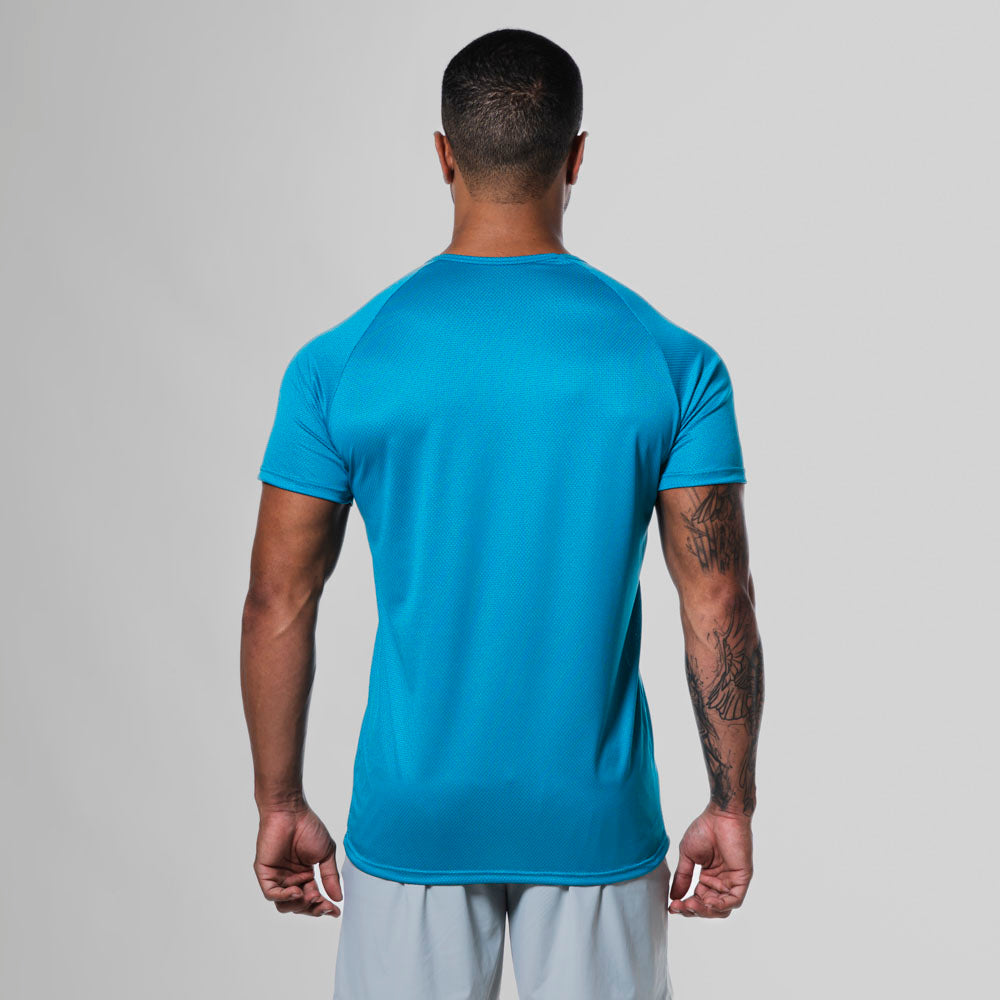 Camiseta Dry Fit Balance Azul Pacifico