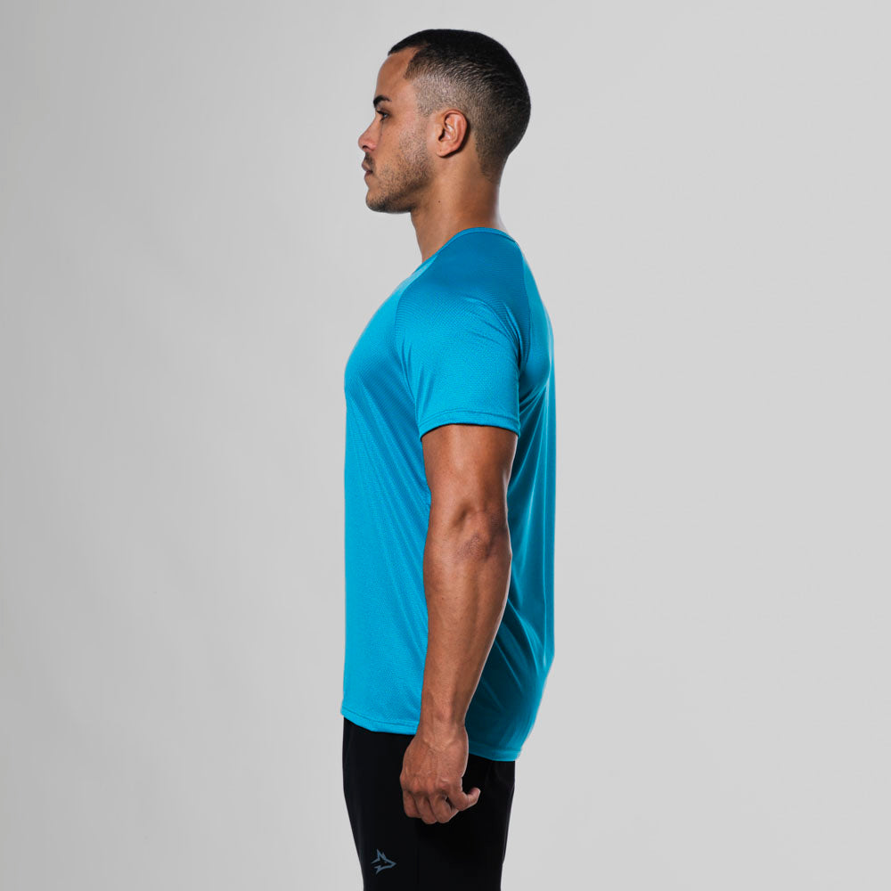 Camiseta Dry Fit Horizon Azul Pacifico
