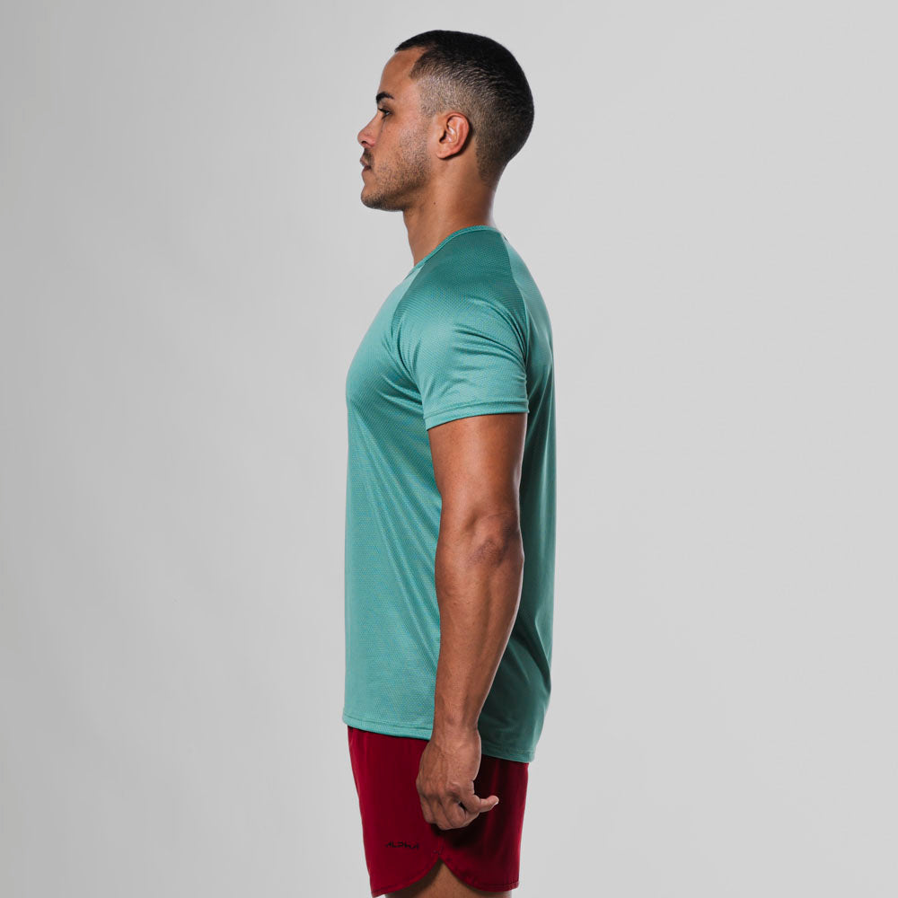 Camiseta Dry Fit Horizon Verde Menta