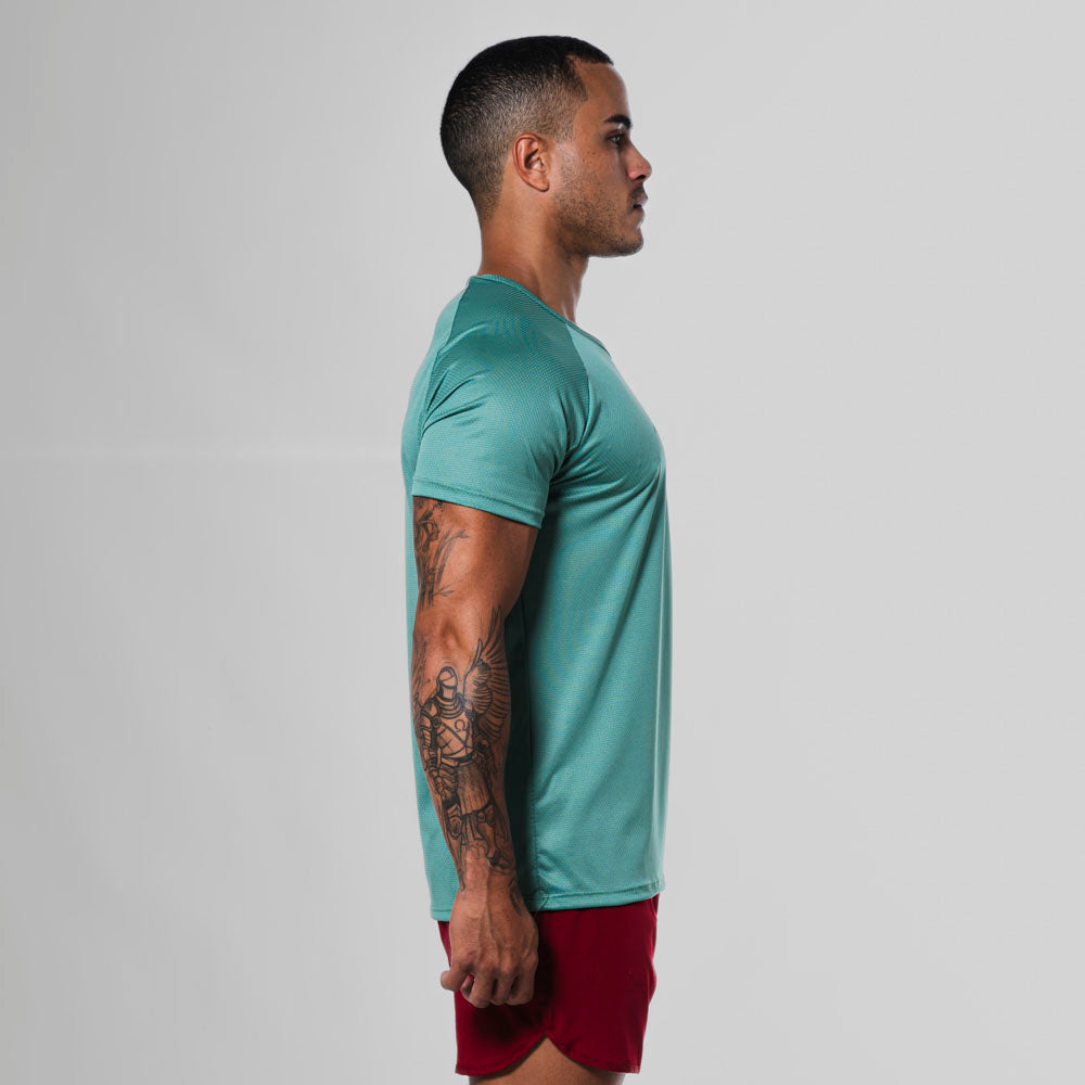 Camiseta Dry Fit Horizon Verde Menta