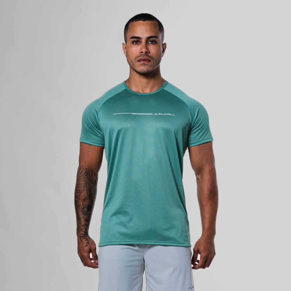 Camiseta Dry Fit Line Move Verde Menta