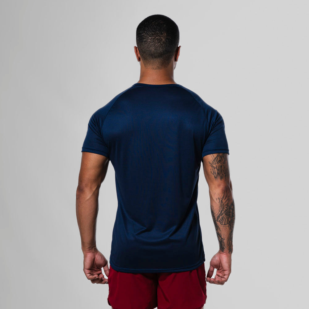 Camiseta Dry Fit Motion Marinho Ashir