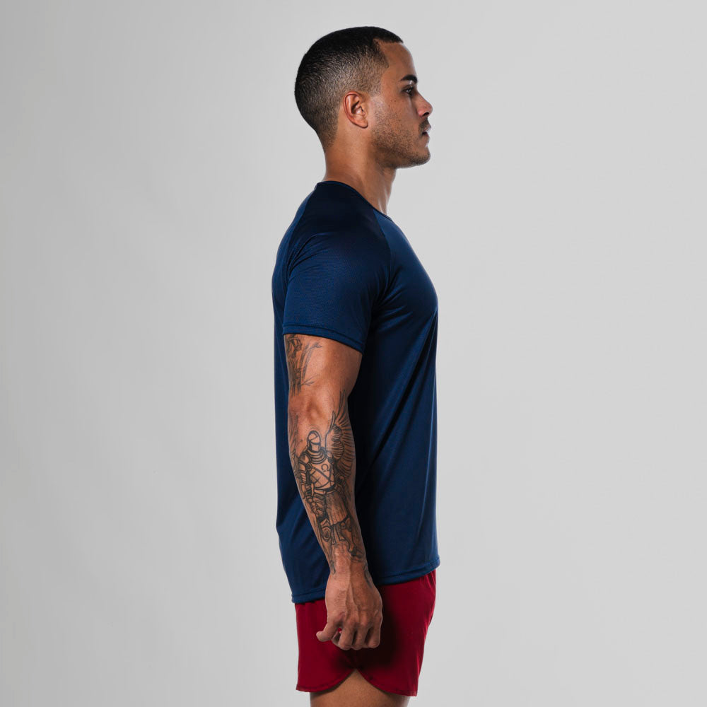 Camiseta Dry Fit Motion Marinho Ashir