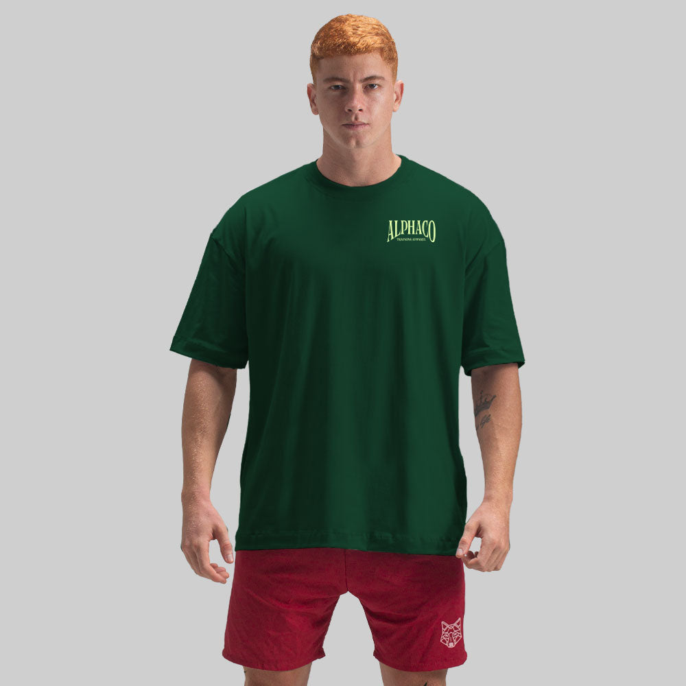 Camiseta Oversized Classic Verde Floresta