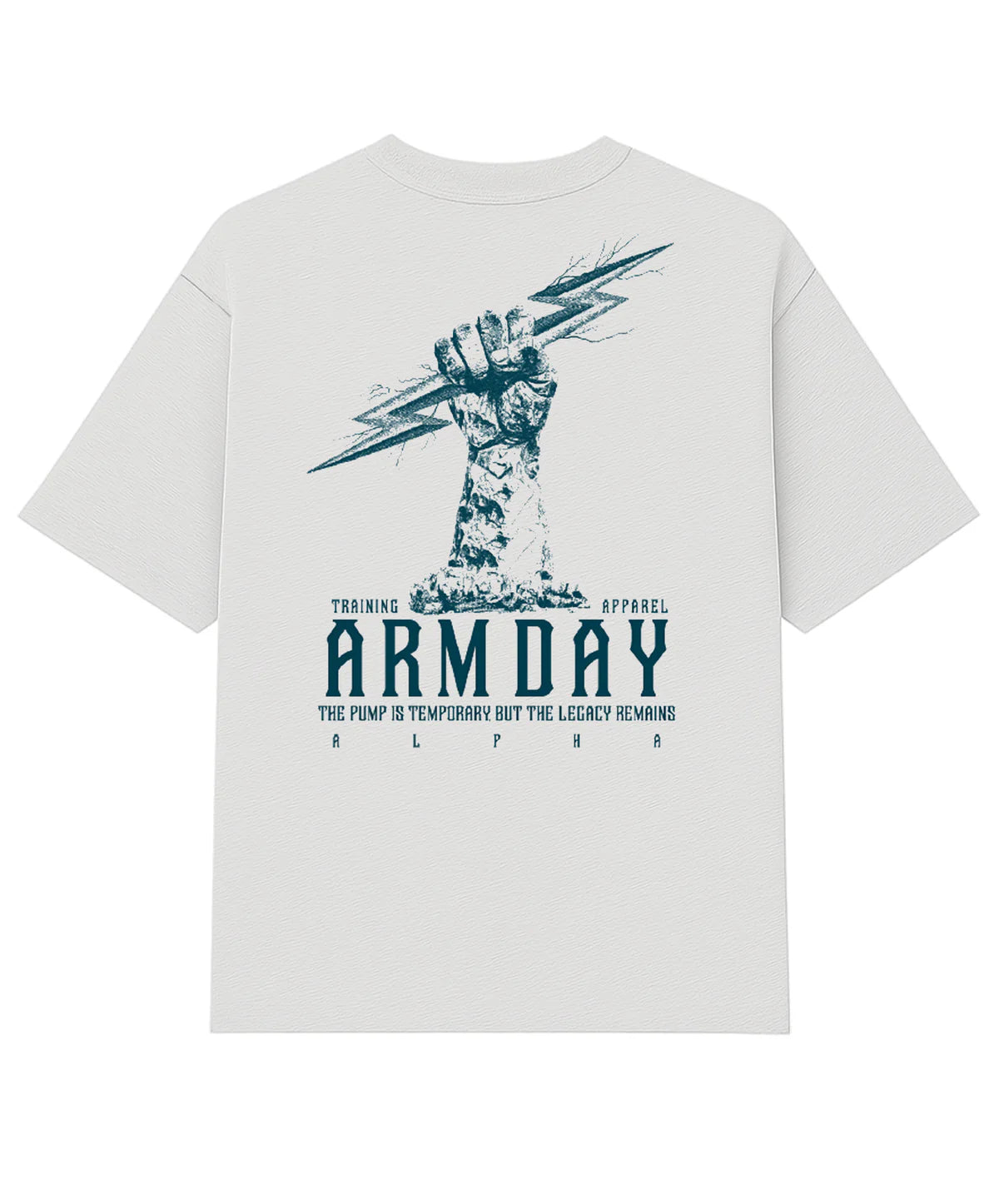 Kit 4 Camisetas Oversized Arm Day Completo