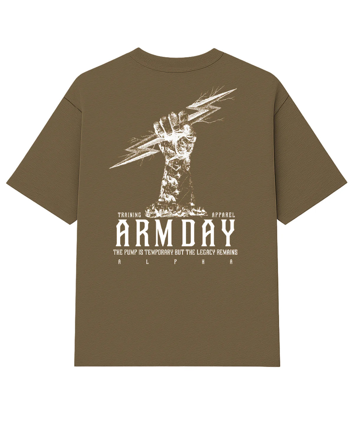 Kit 4 Camisetas Oversized Arm Day Completo