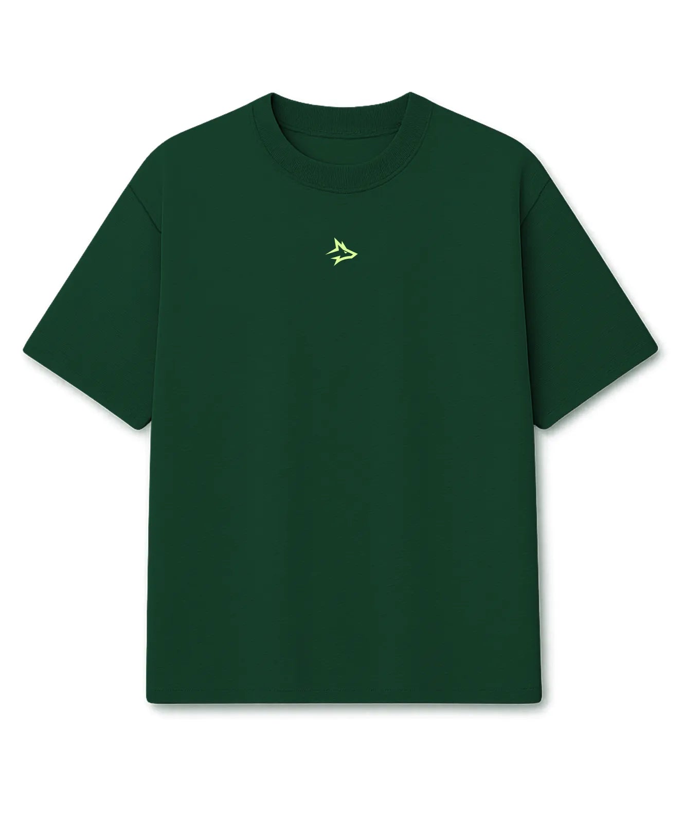 Camiseta Oversized Lupus Verde Floresta