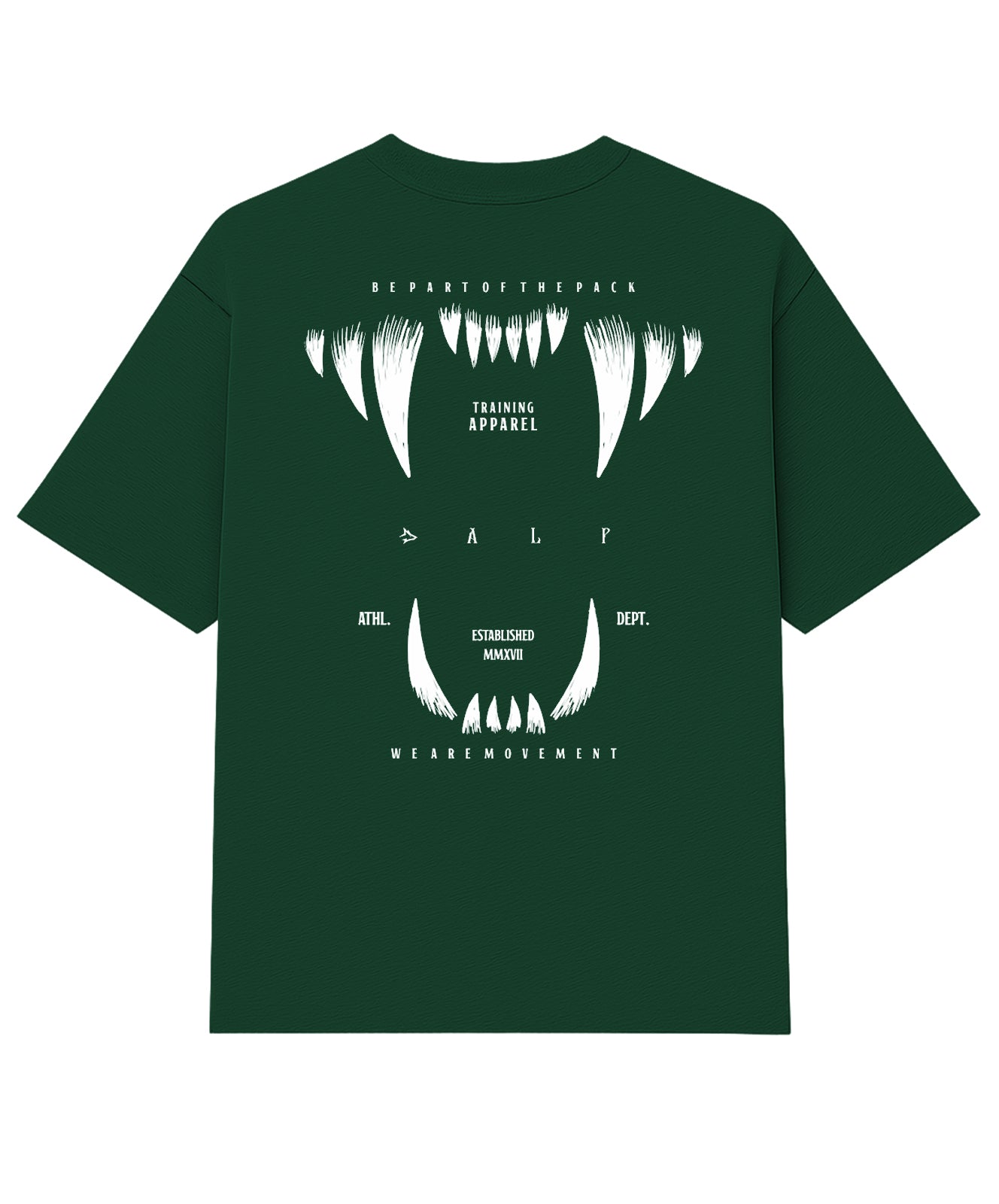 Camiseta Oversized Rage Verde Floresta