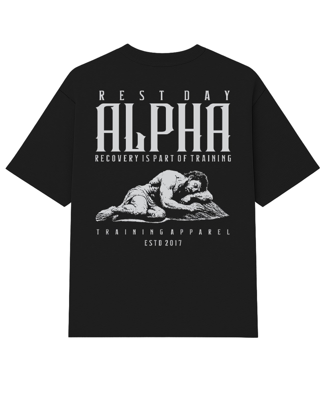 Camiseta Oversized Rest Day Preto