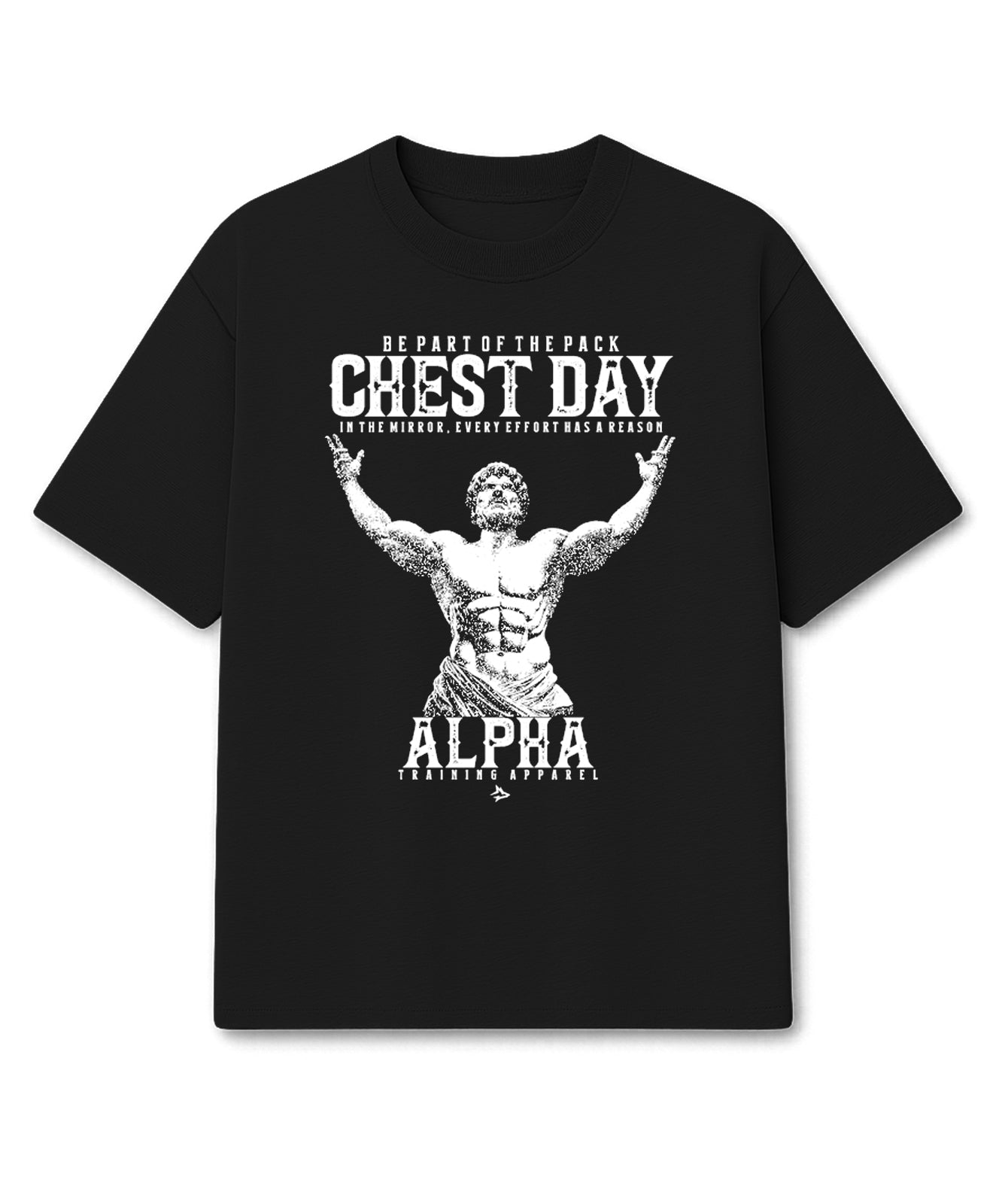 Camiseta Oversized Stone Chest Preto