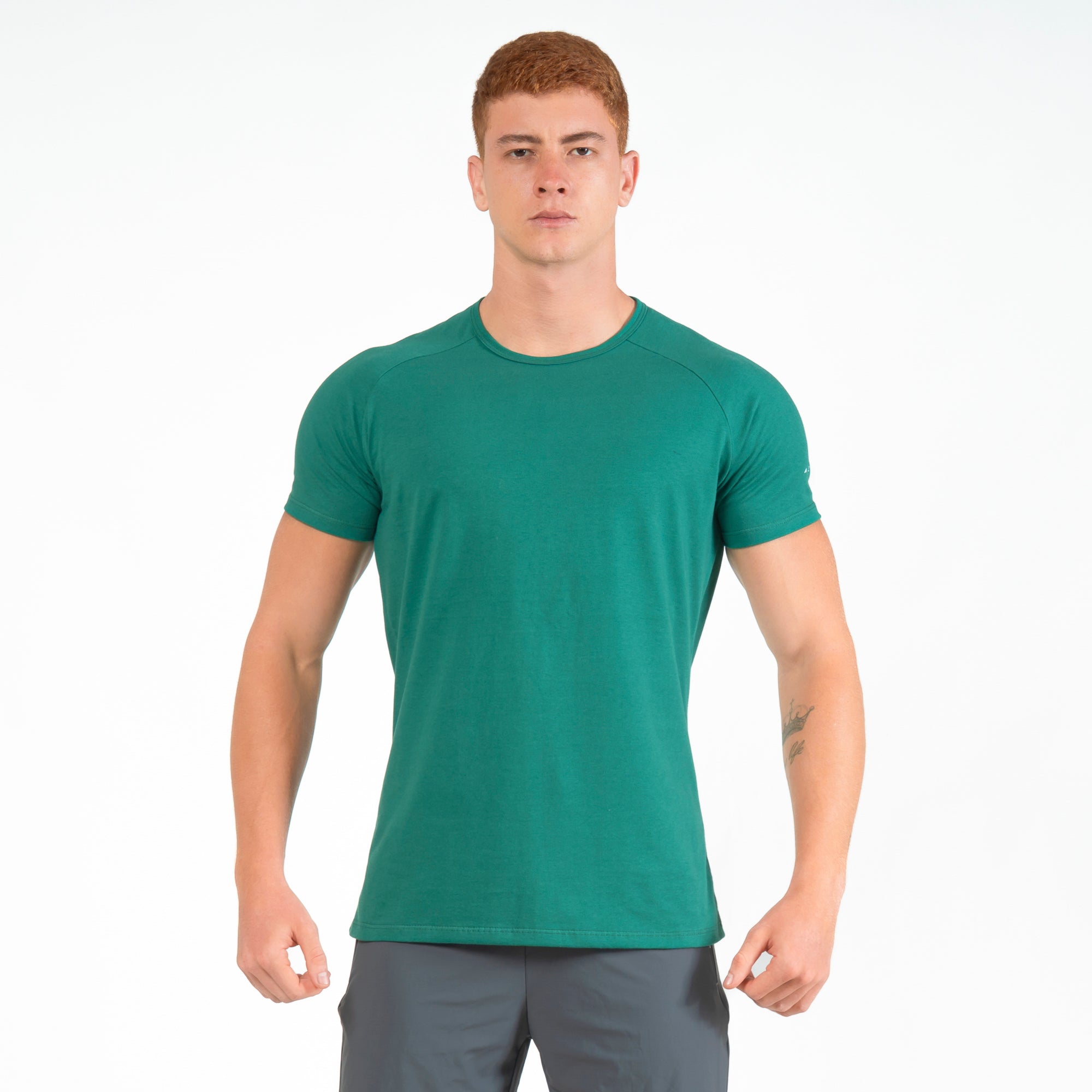 Camiseta Algodão Armor Lupus Verde Bandeira