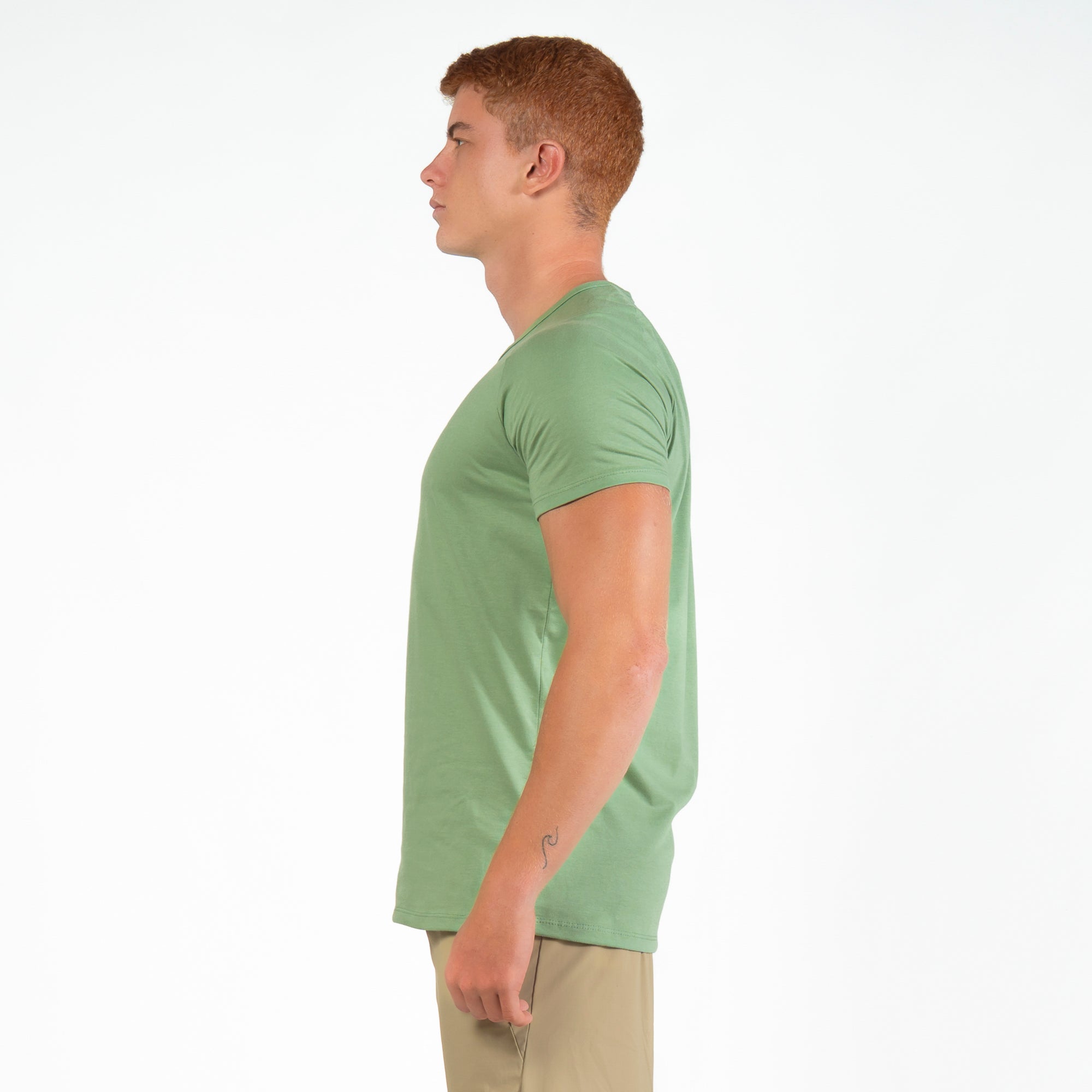 Camiseta Algodão Light Lupus Verde Pistache