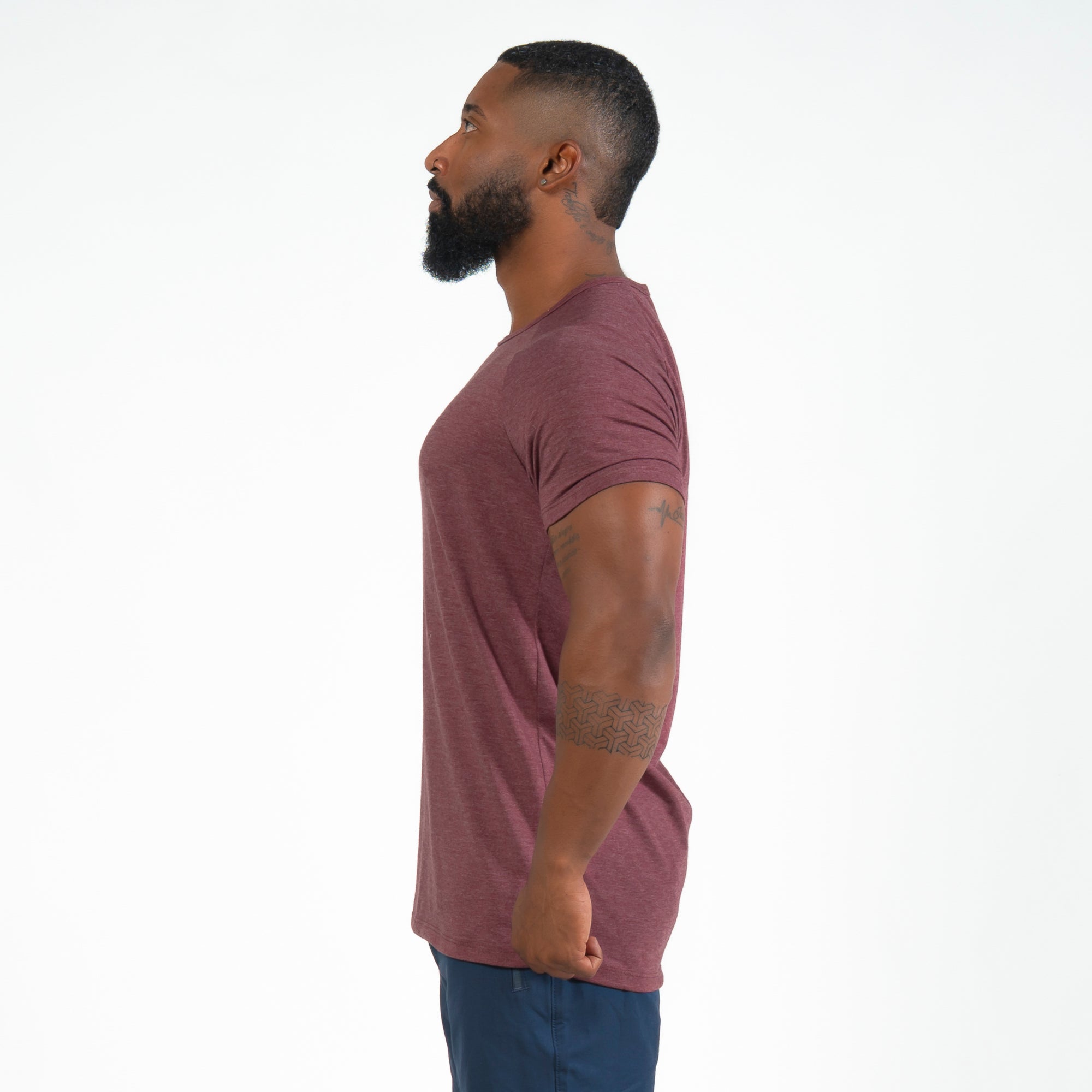 Camiseta Algodão Light Lupus Vinho