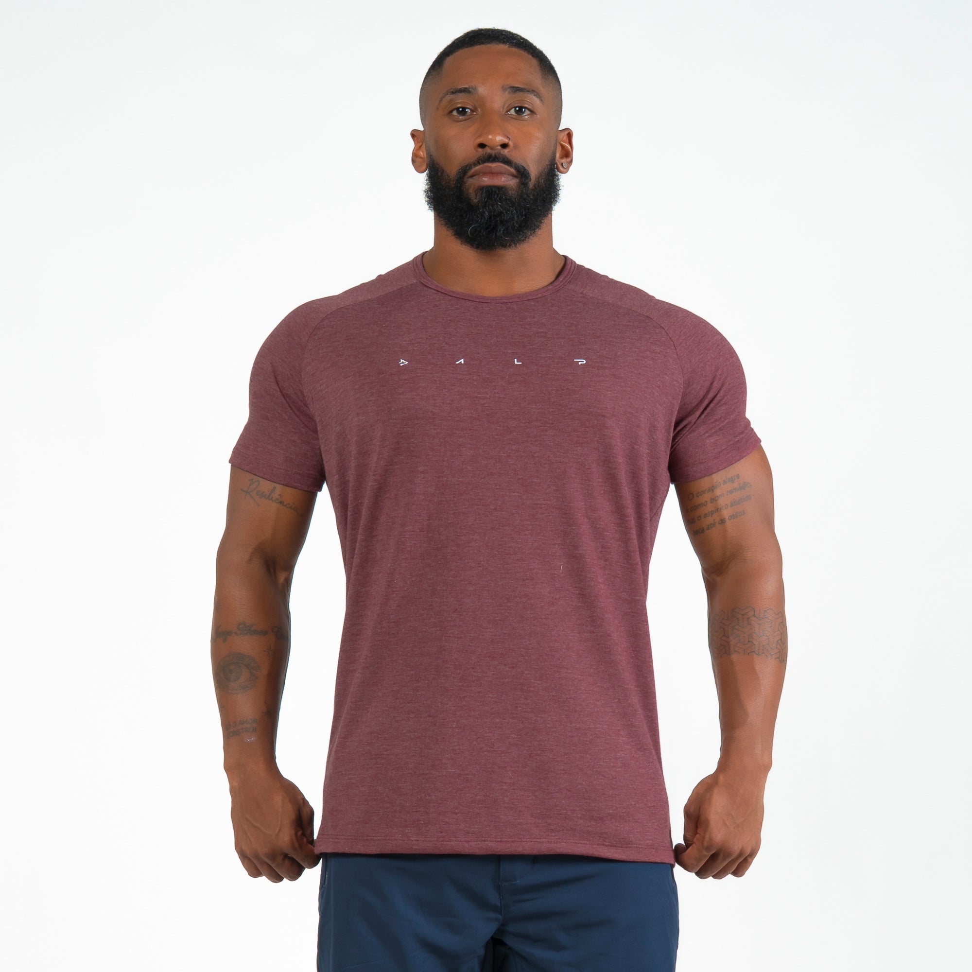 Camiseta Algodão Light Lupus Vinho