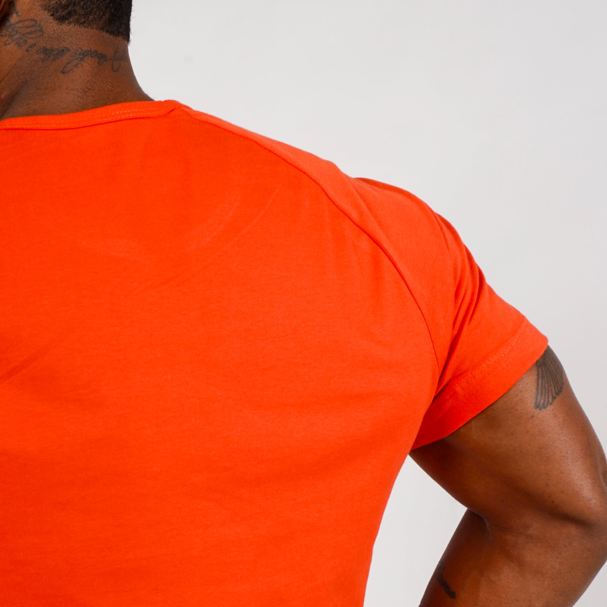 Camiseta Algodão New Horizon Laranja