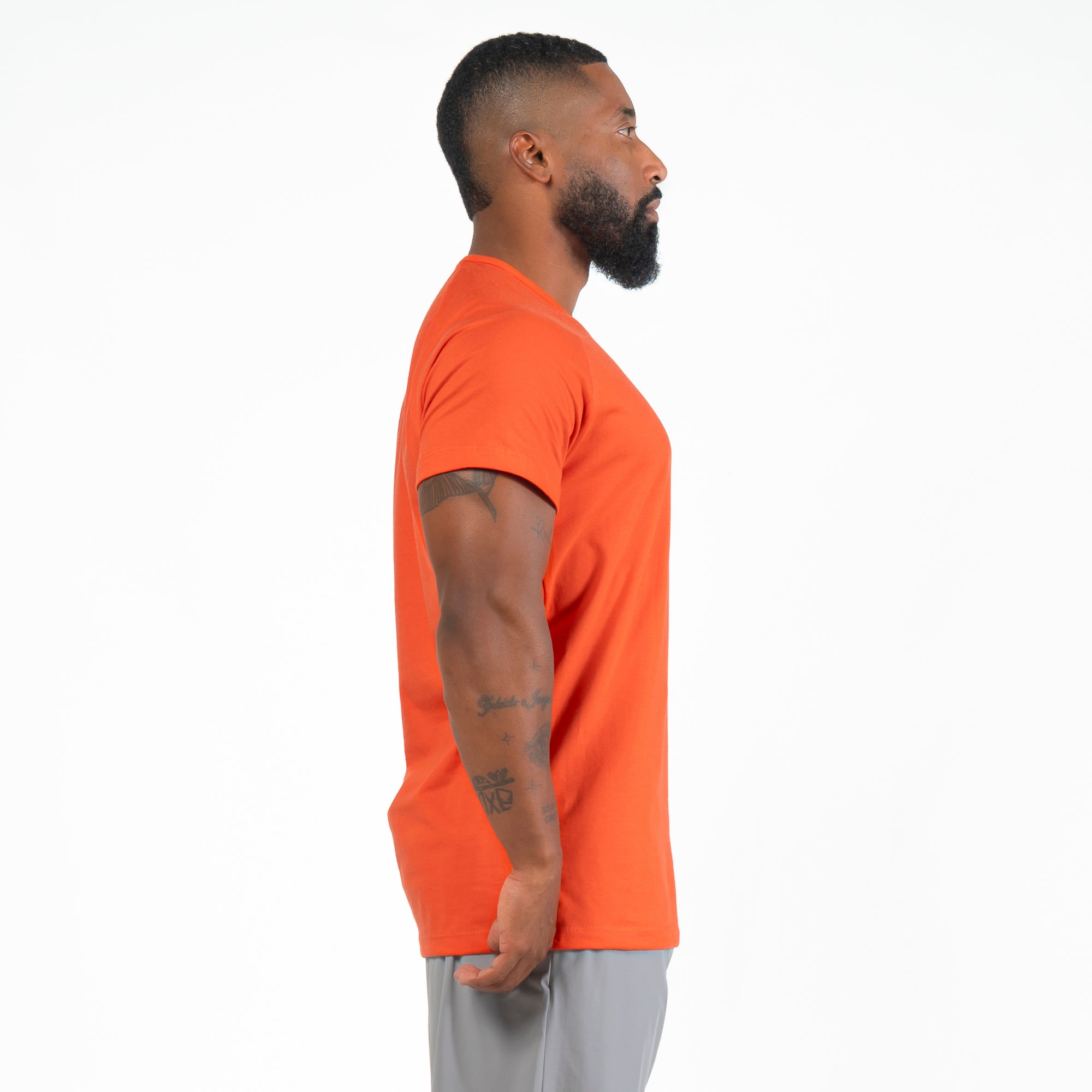 Camiseta Algodão New Horizon Laranja