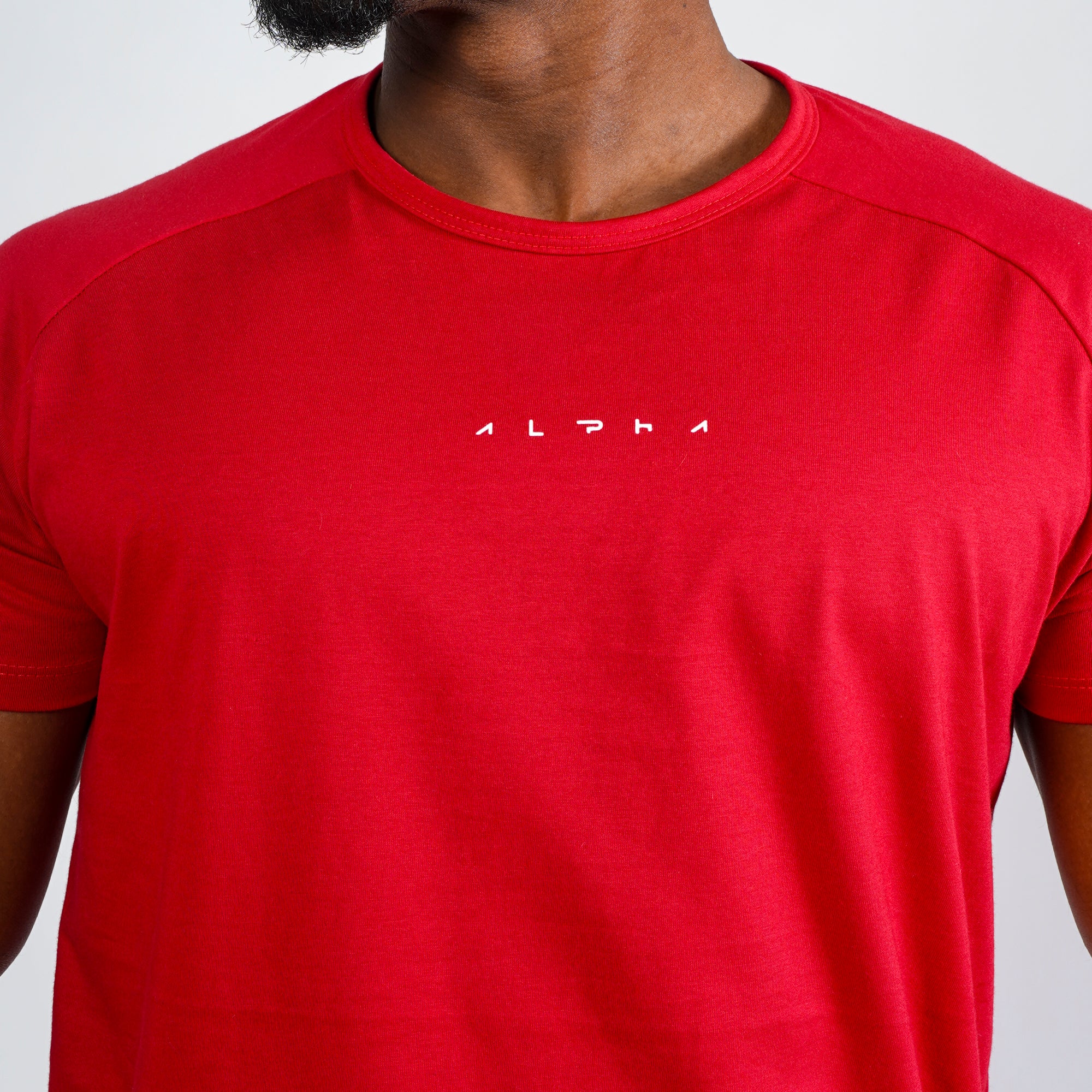 Camiseta Algodão New Horizon Vermelho Carmim