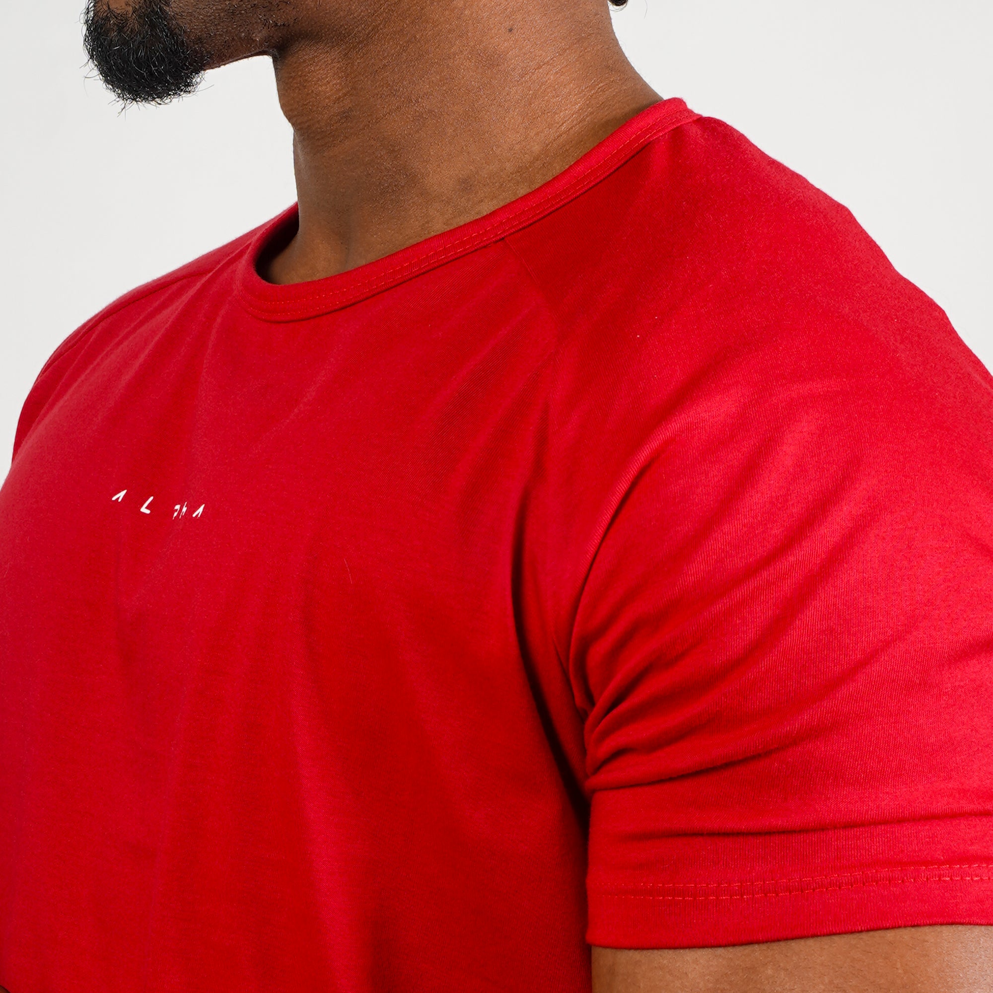 Camiseta Algodão New Horizon Vermelho Carmim