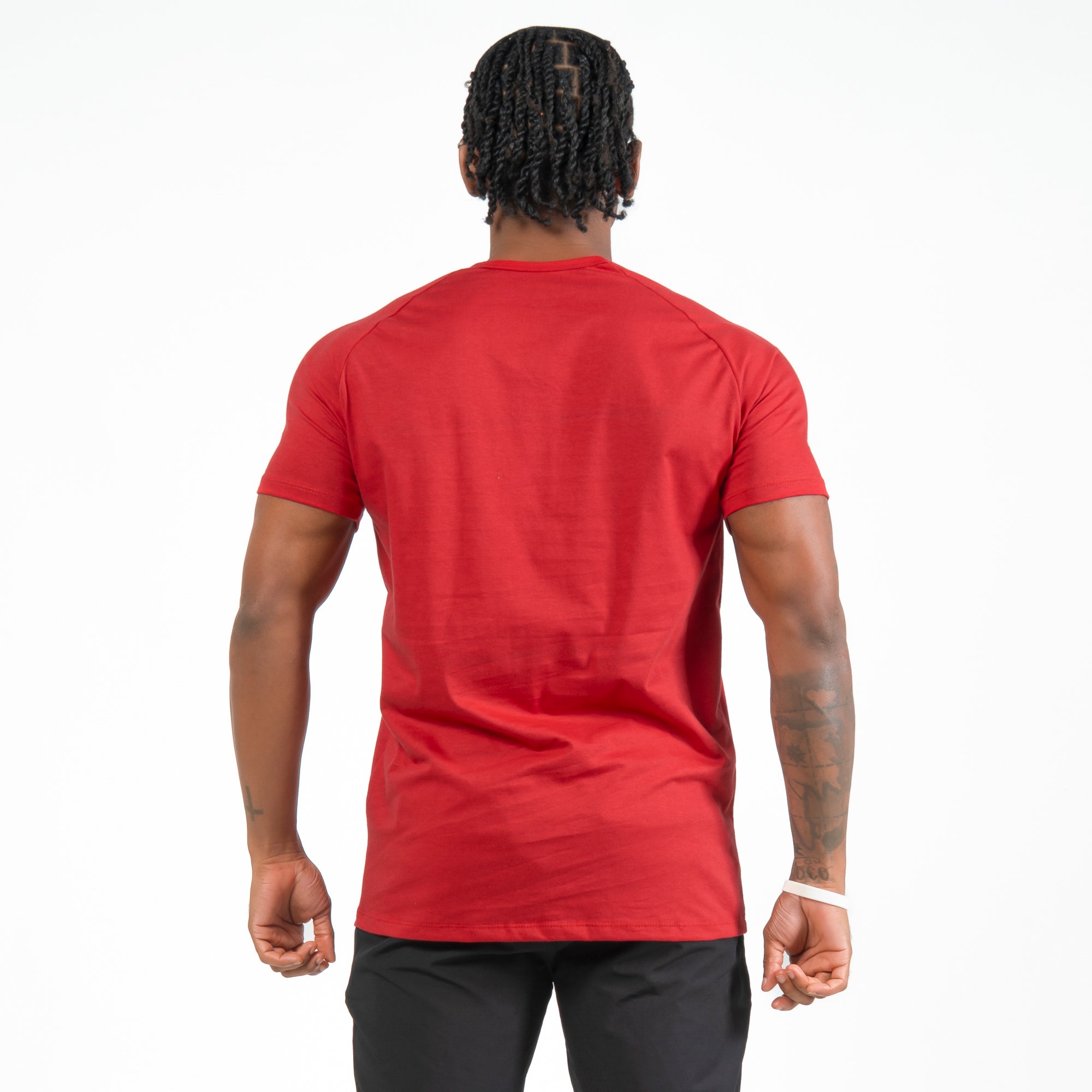 Camiseta Algodão New Horizon Vermelho Carmim