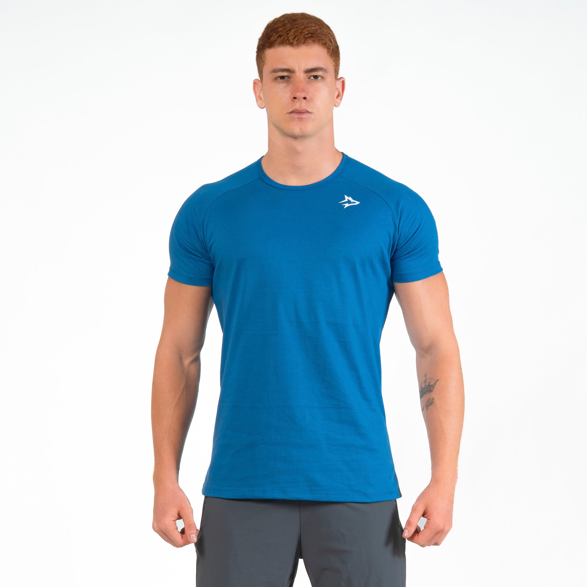 Camiseta Algodão New Lupus Azul Noite