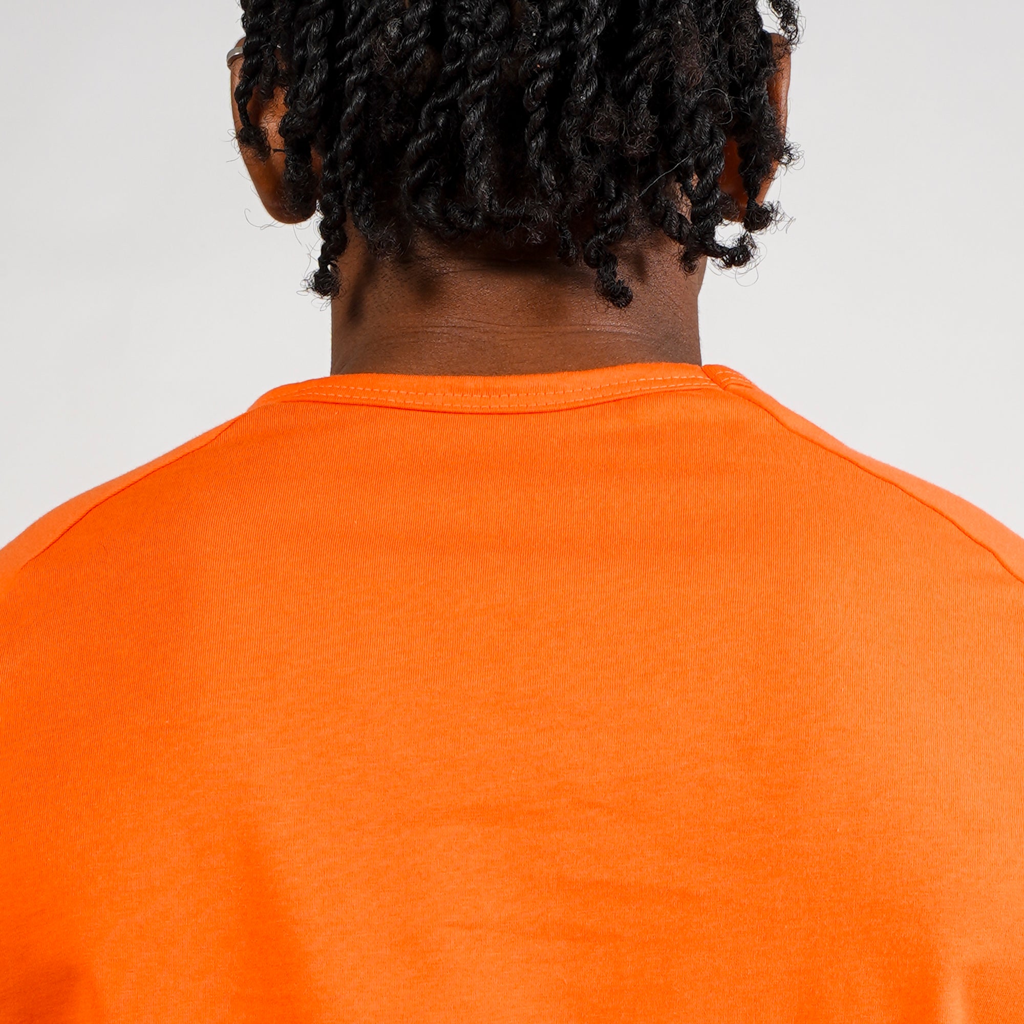 Camiseta Algodão New Lupus Laranja Poente