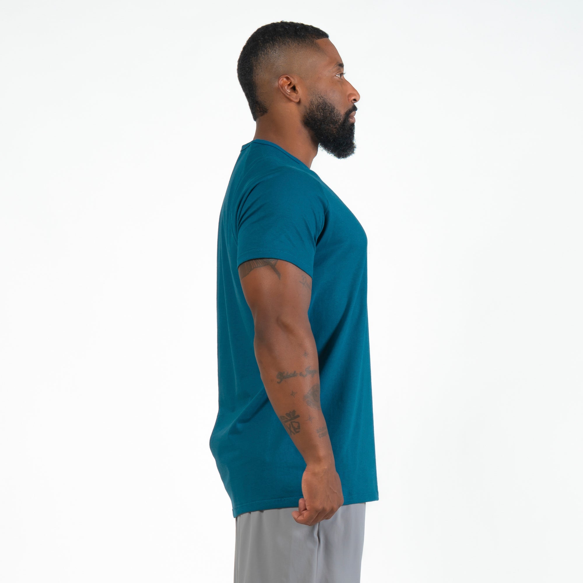 Camiseta Algodão New Lupus Turquesa Escuro