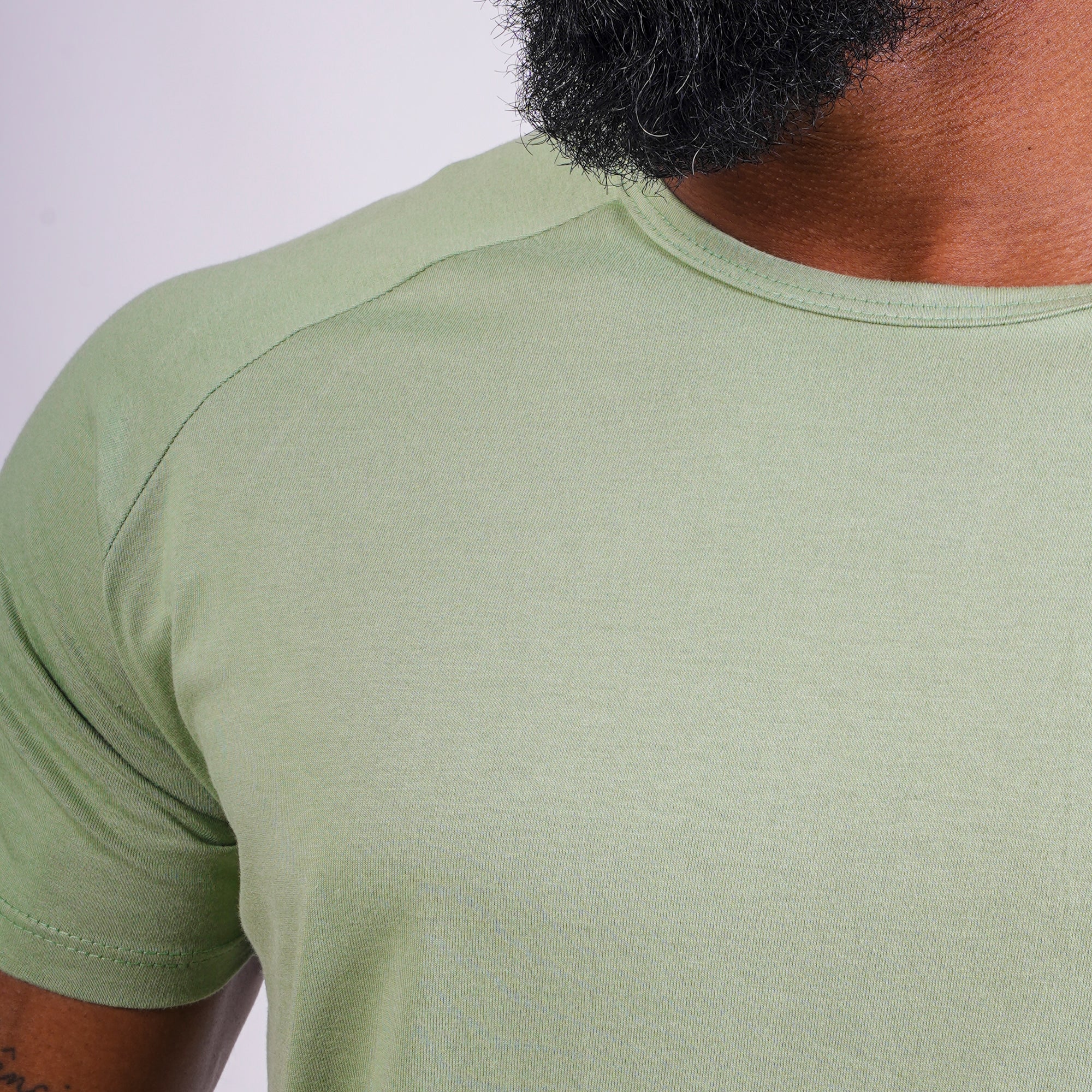 Camiseta Algodão New Lupus Verde Pistache