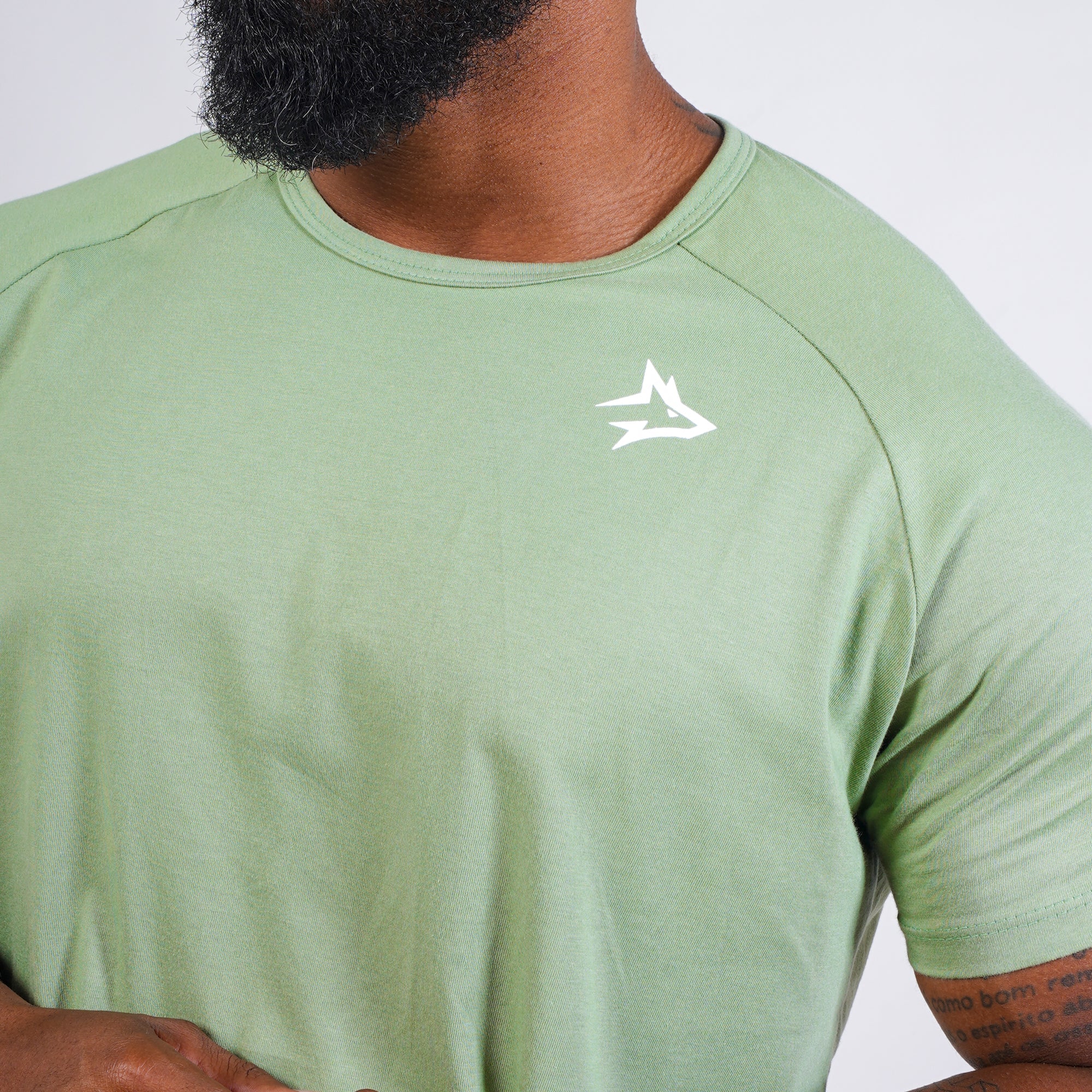 Camiseta Algodão New Lupus Verde Pistache