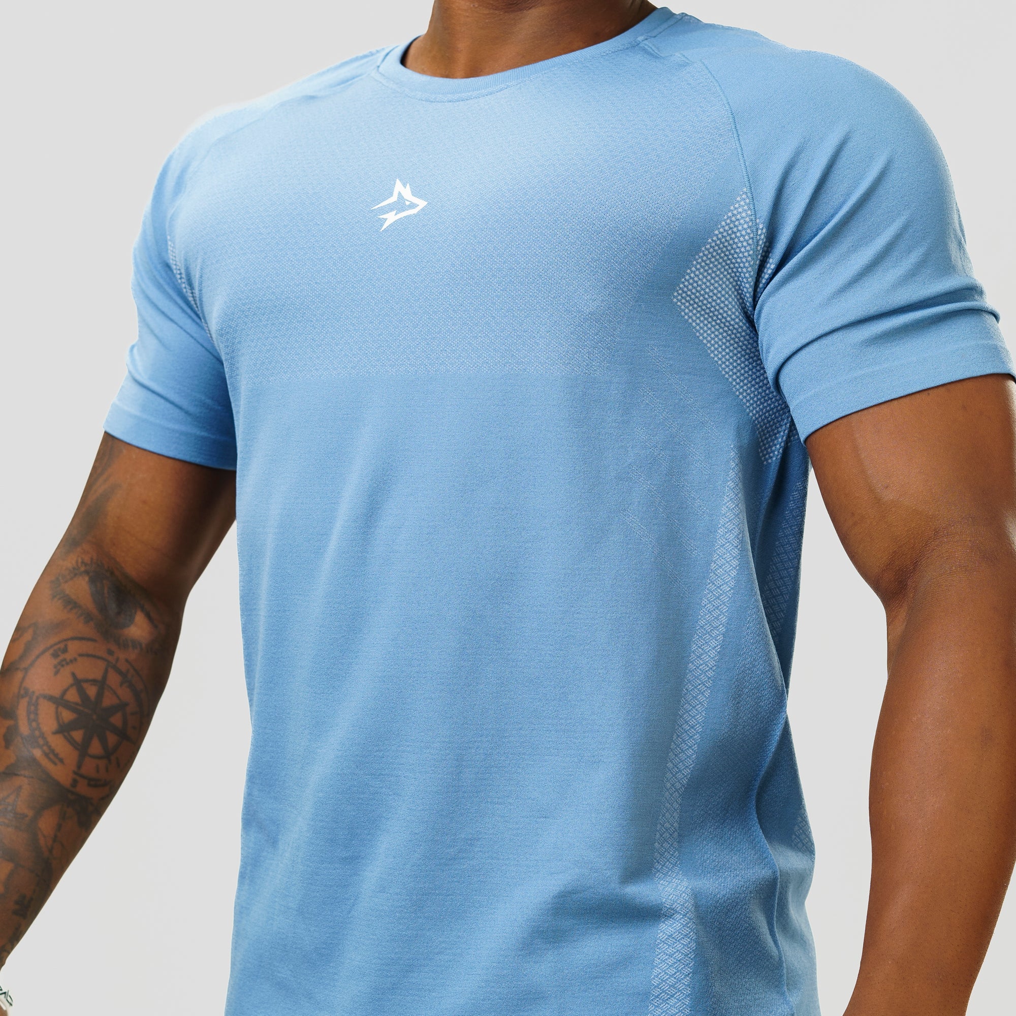 Camiseta Apex Dry Iron Azul Petróleo - Sem Costura