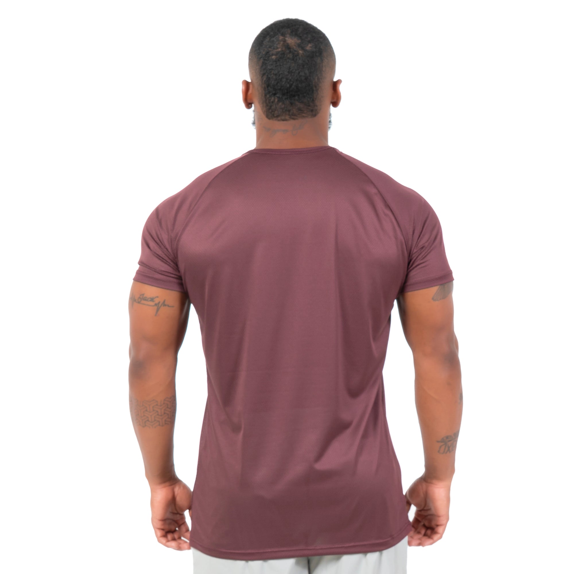 Camiseta Dry Fit Aspect Carmesim