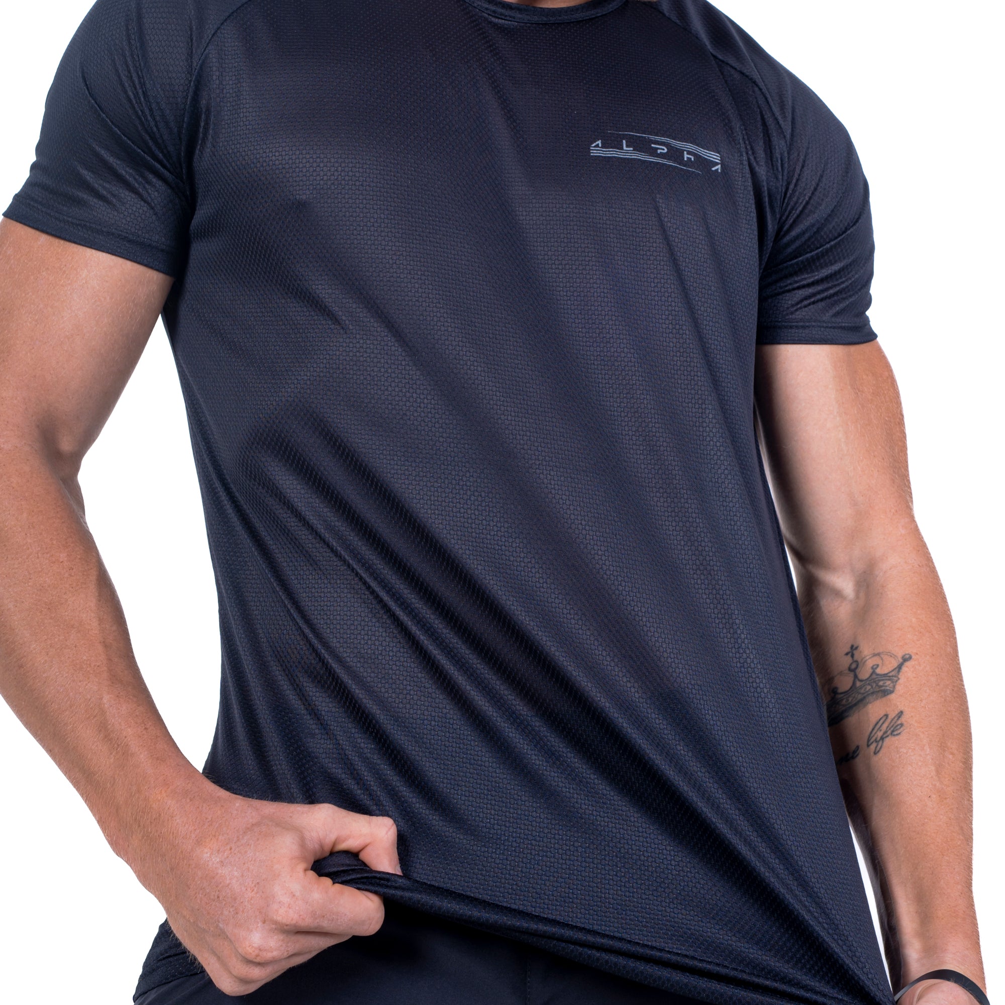 Camiseta Dry Fit Aspect Preto