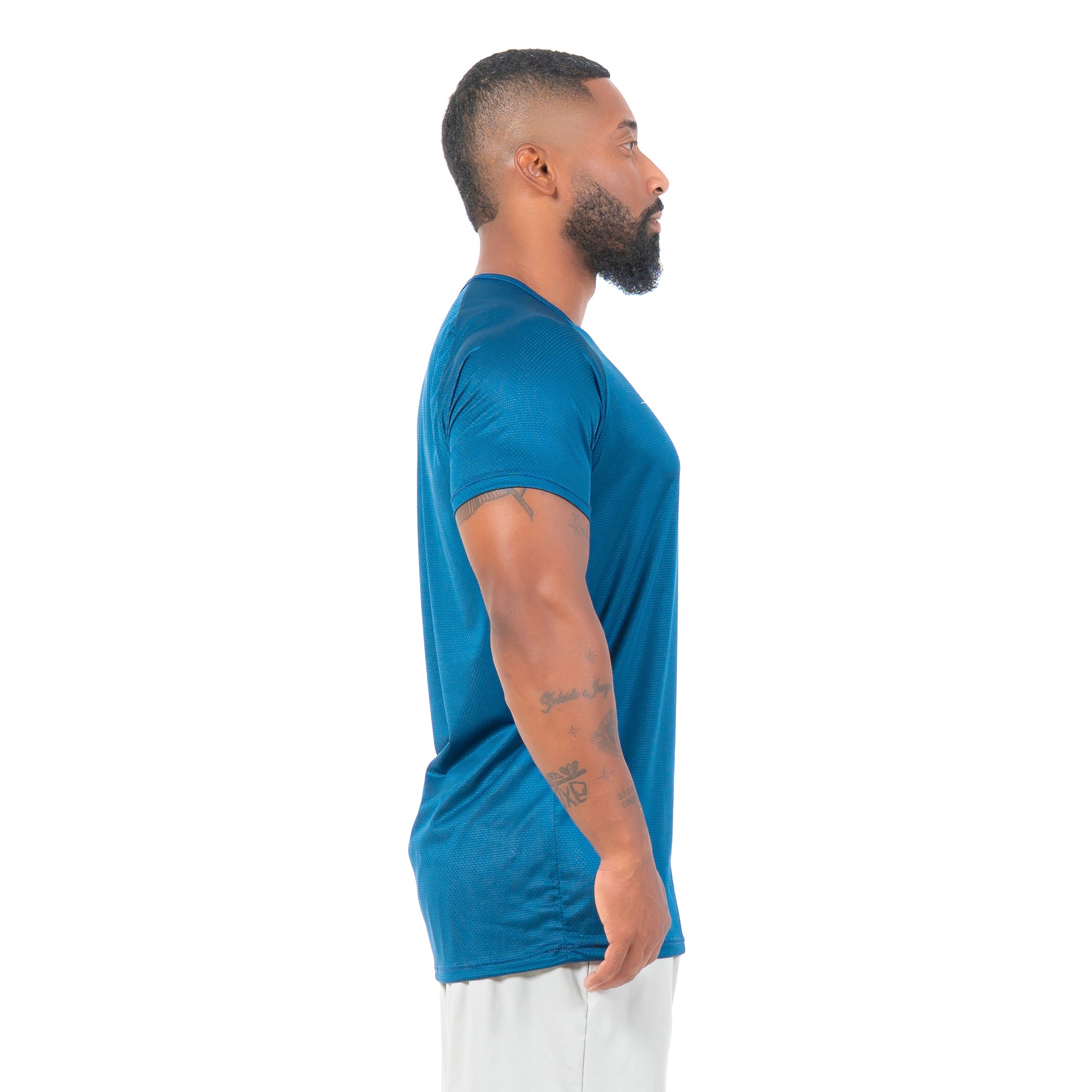 Camiseta Dry Fit Balance Azul Egipcio