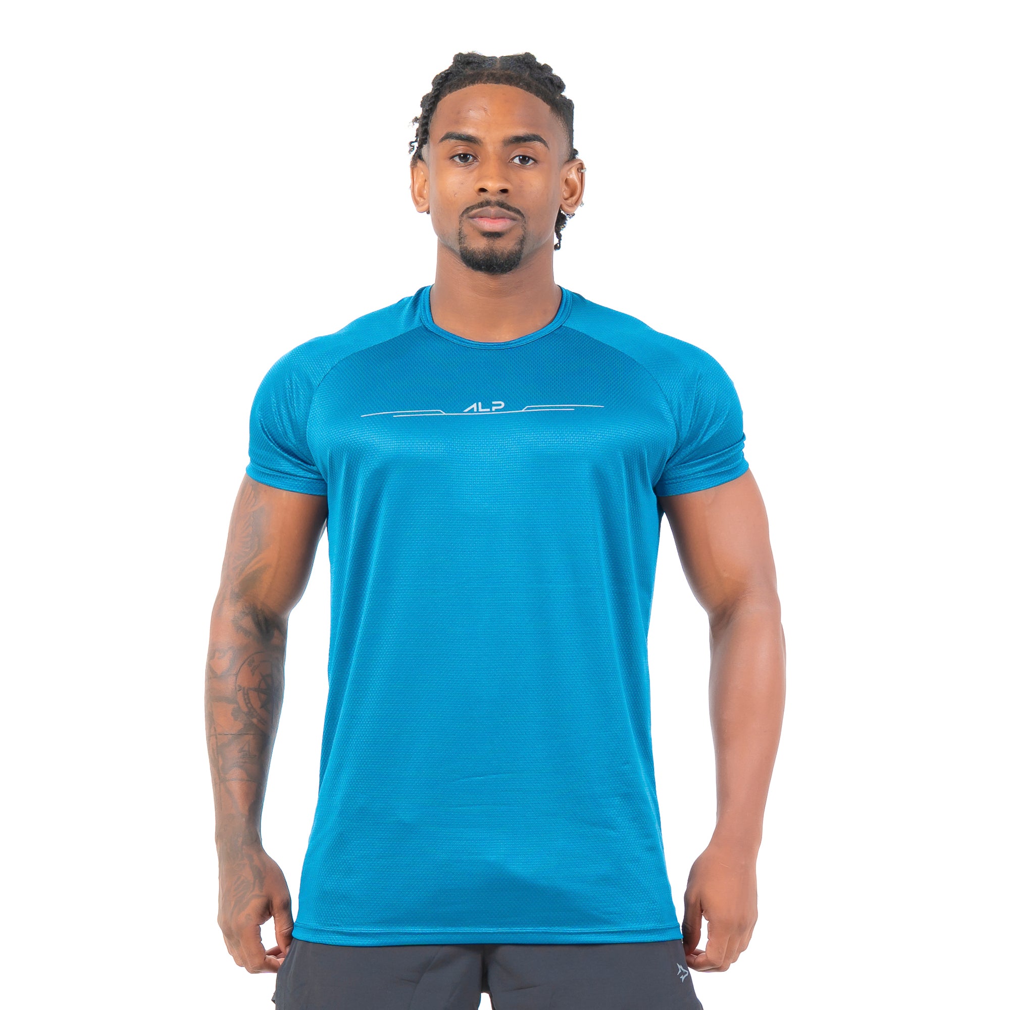 Camiseta Dry Fit Balance Azul Safira