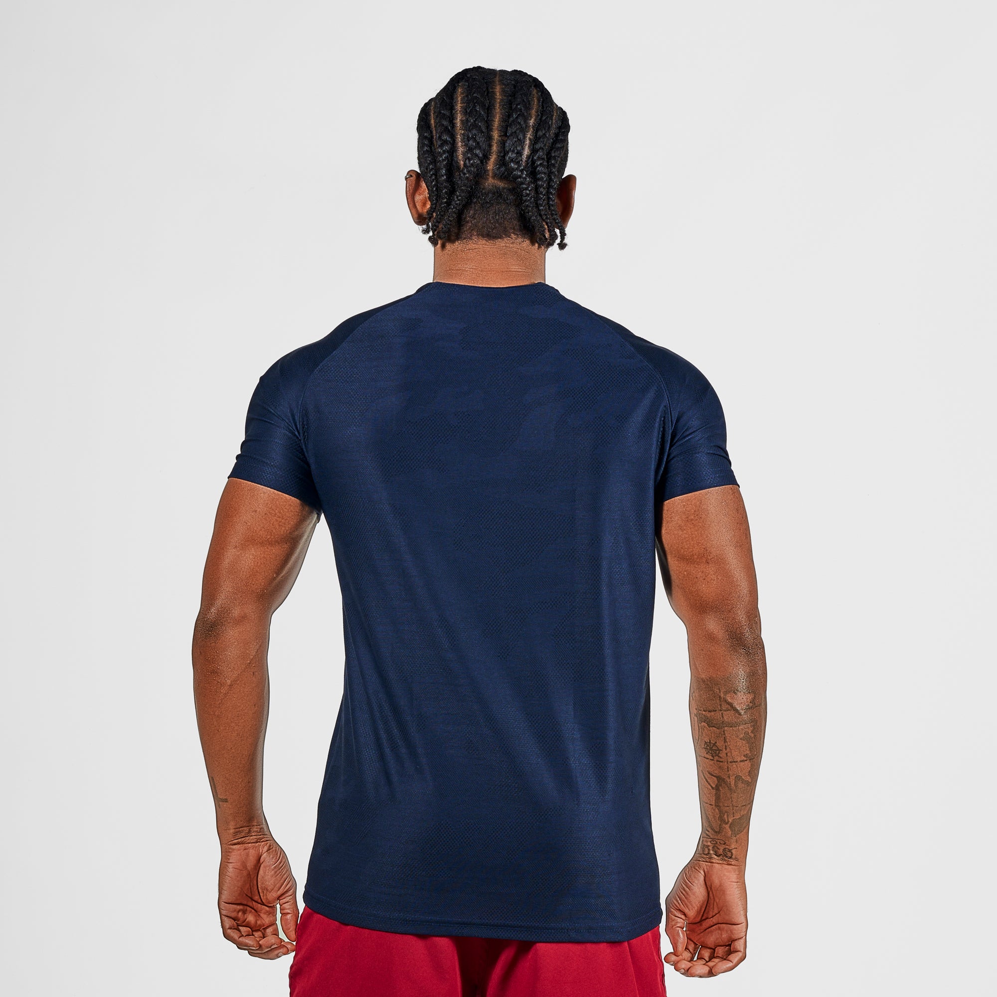 Camiseta Dry Haze Lupus Azul Marinho