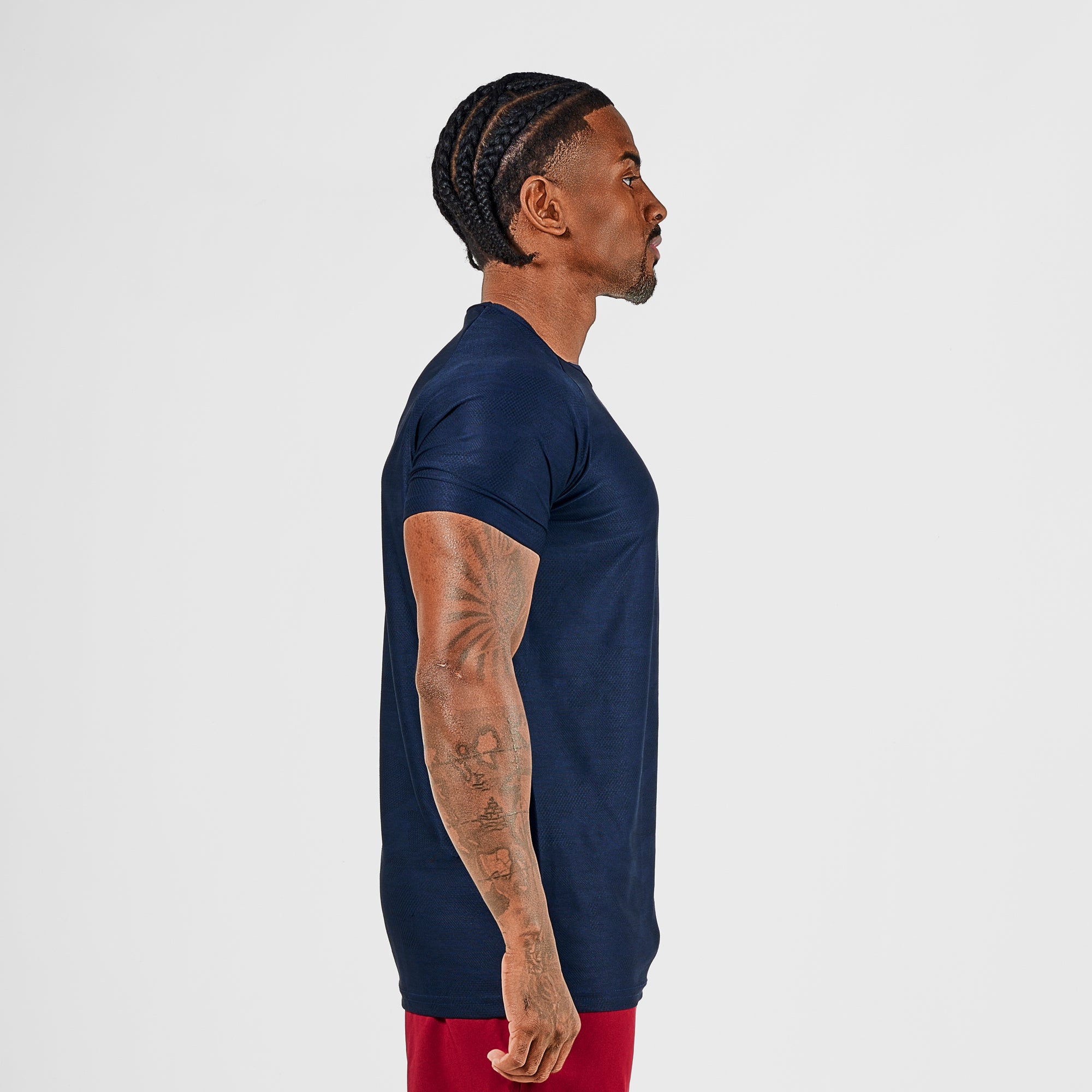 Camiseta Dry Haze Lupus Azul Marinho