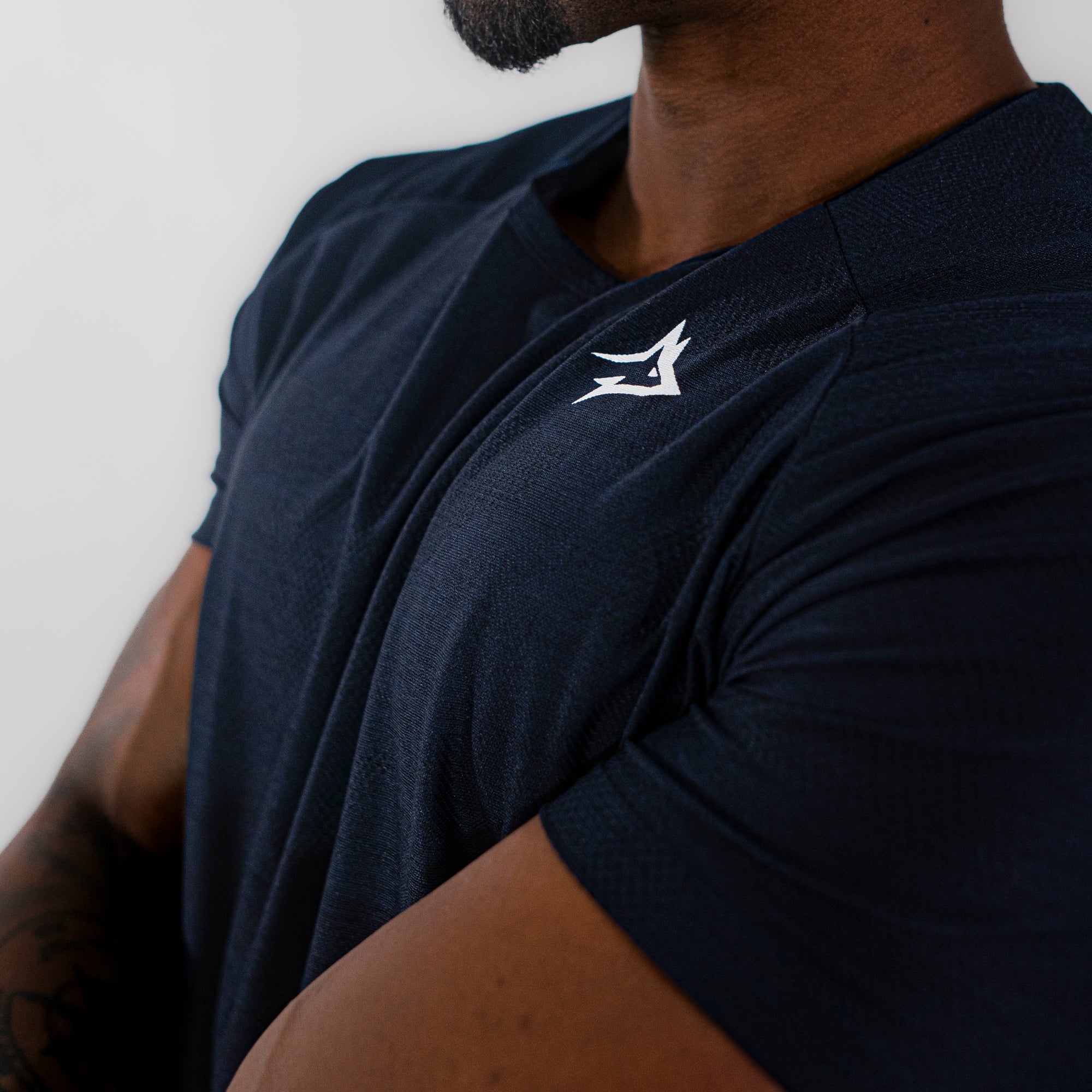 Camiseta Dry Haze Lupus Azul Marinho