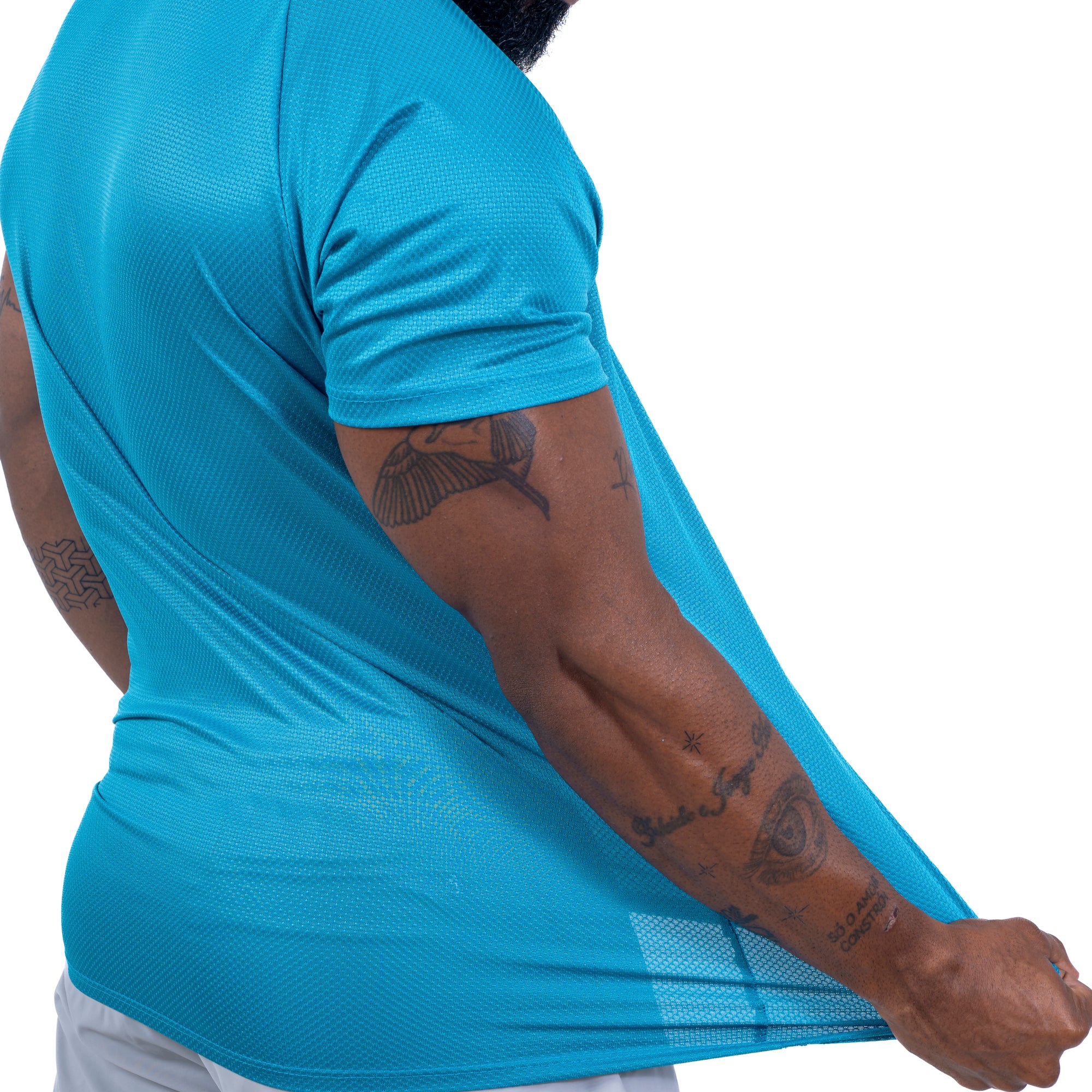 Camiseta Dry Fit Horizon Azul Pacifico