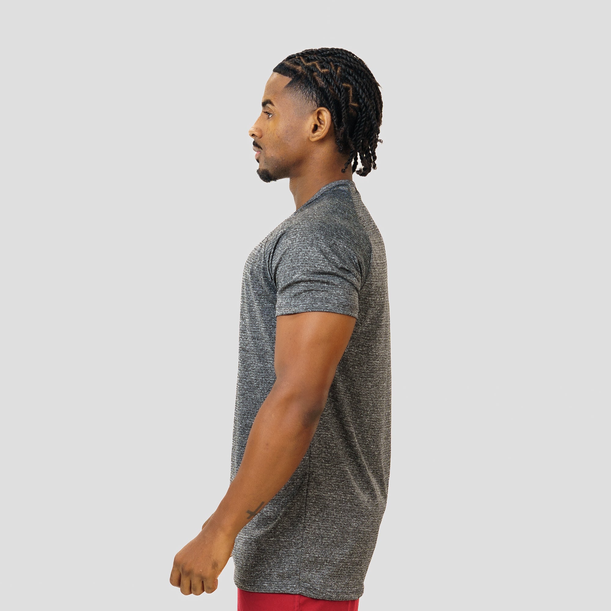 Camiseta Dry Fit Horizon Chumbo