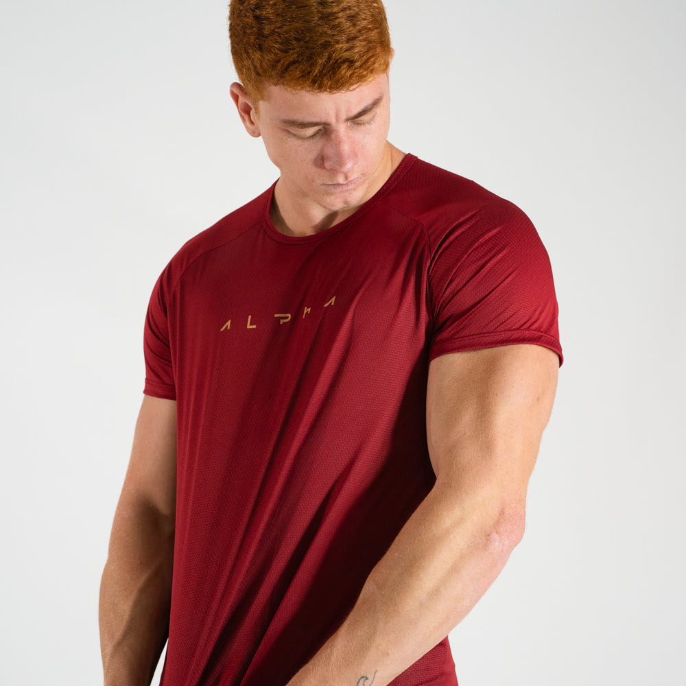 Camiseta Dry Fit Horizon Vermelho Biking