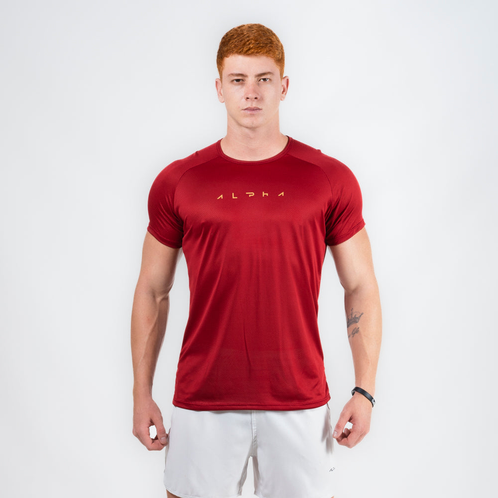 Camiseta Dry Fit Horizon Vermelho Biking