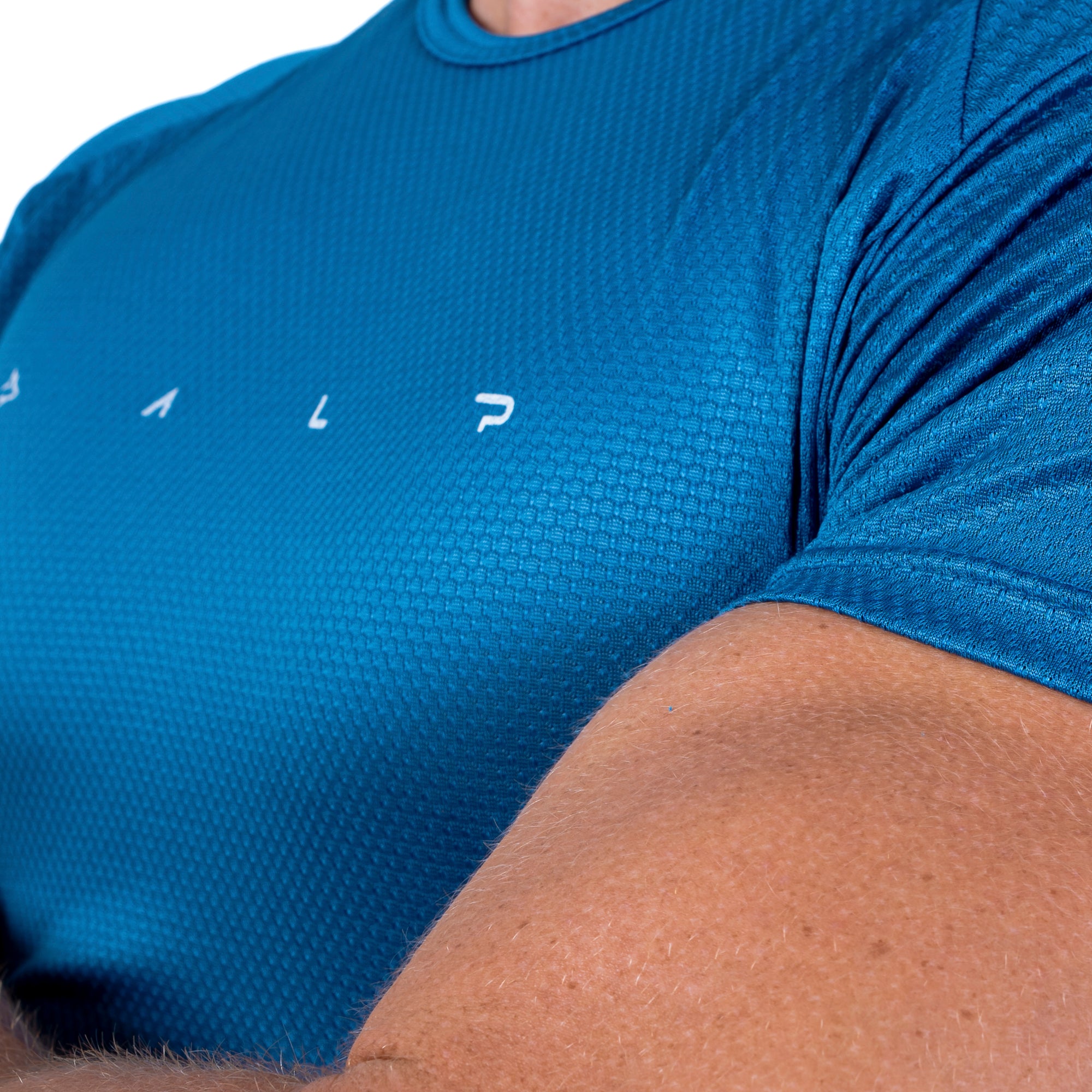 Camiseta Dry Fit Light Lupus Azul Pacifico