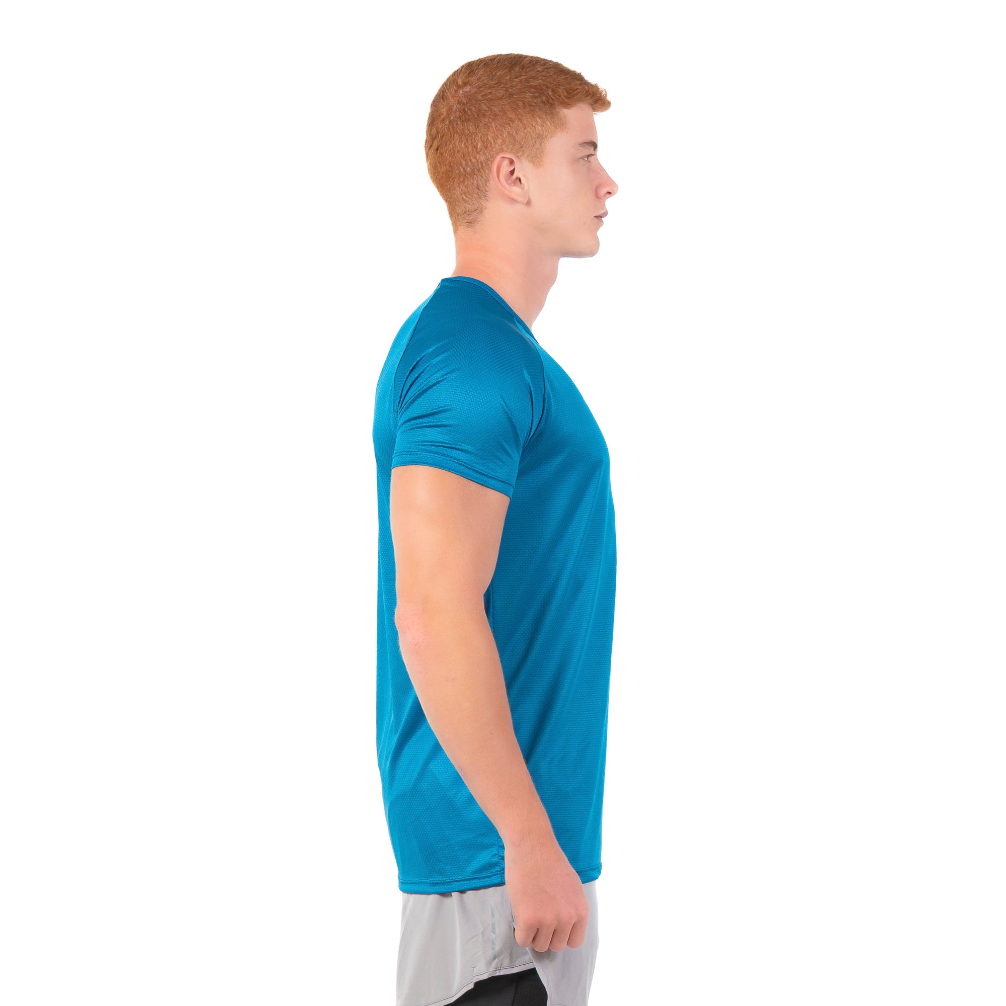 Camiseta Dry Fit Light Lupus Azul Pacifico