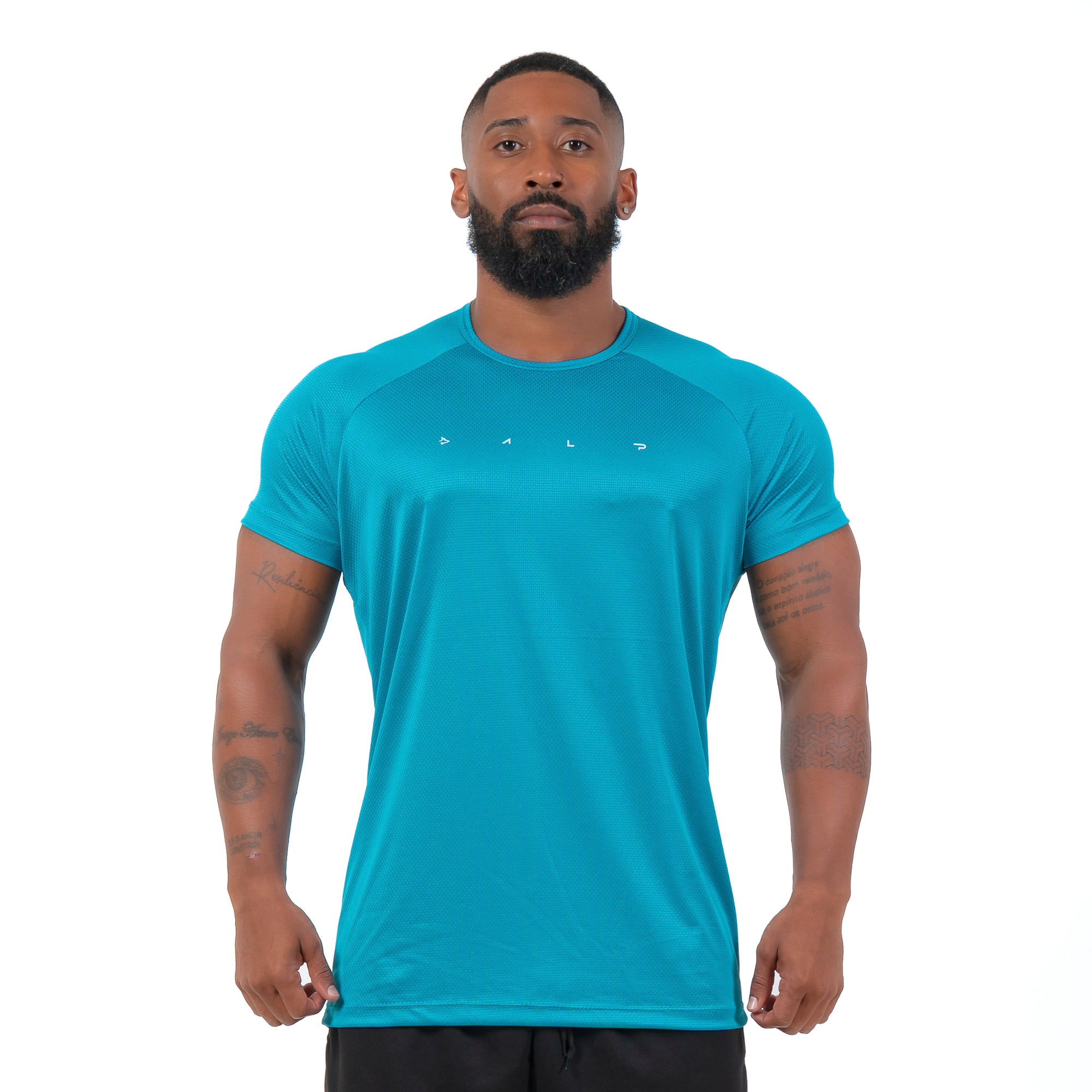 Camiseta Dry Fit Light Lupus Azul Safira